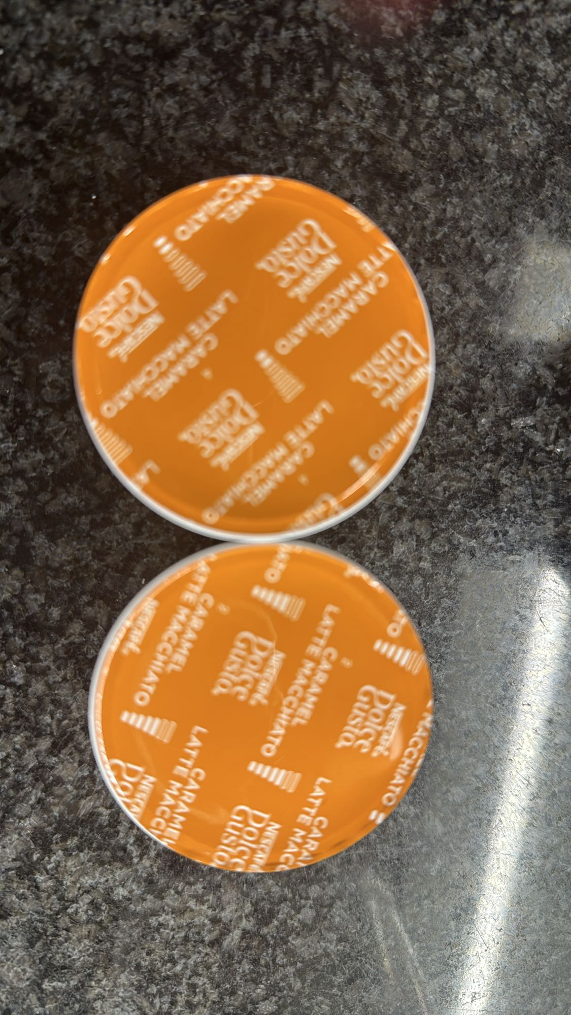 Caramel latte macchiato