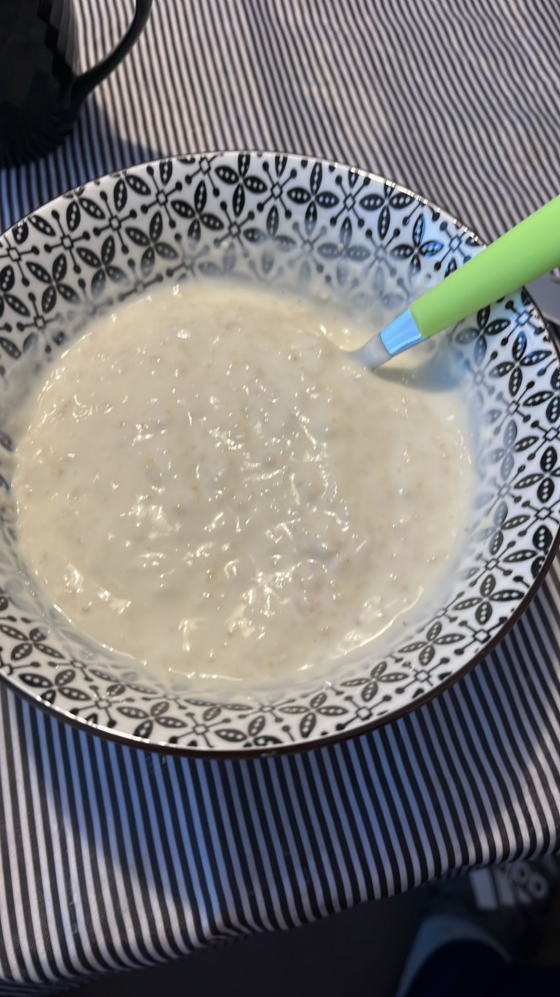 овесена каша с мляко