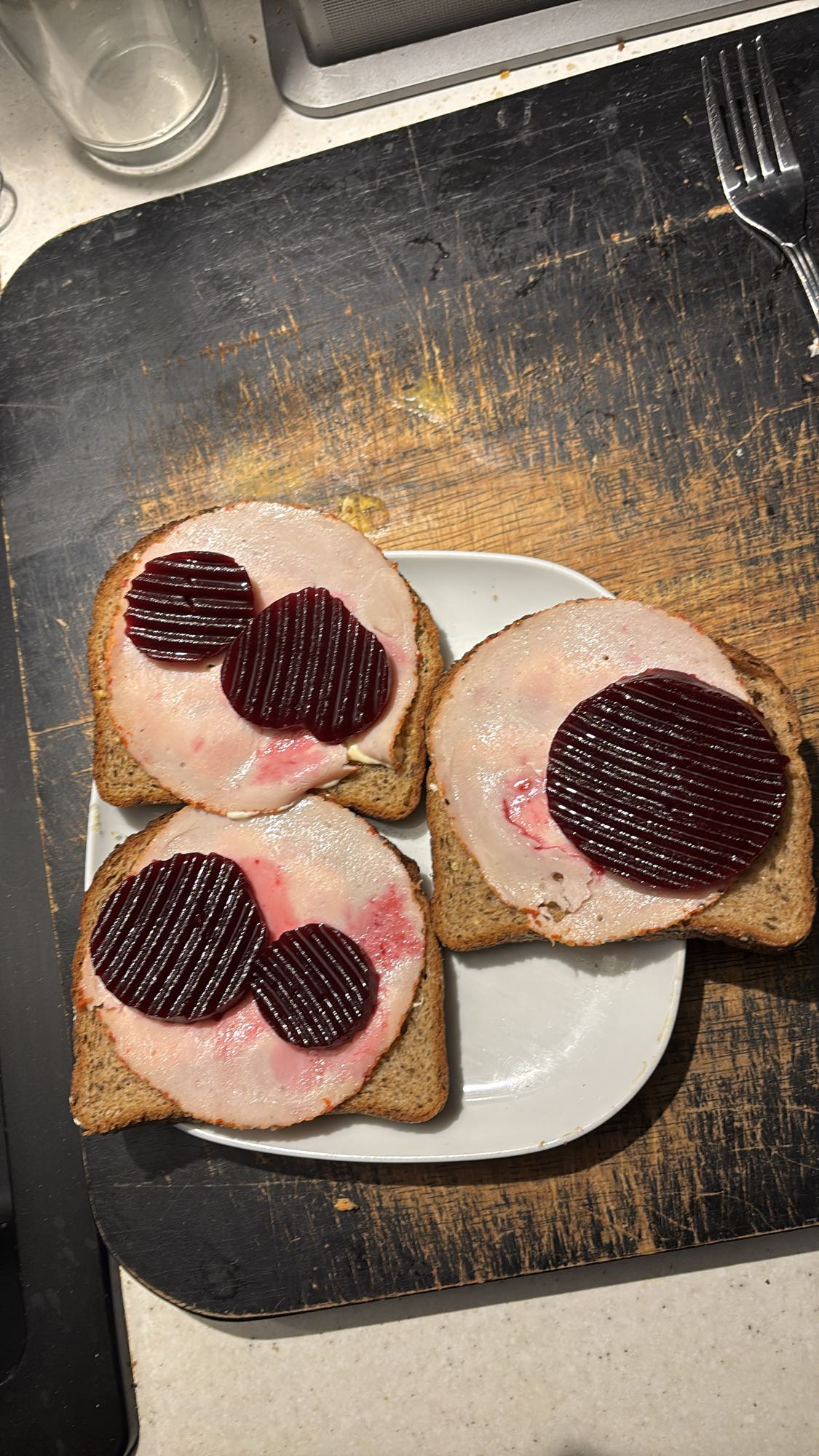 Kyllingfilet og rødbeter