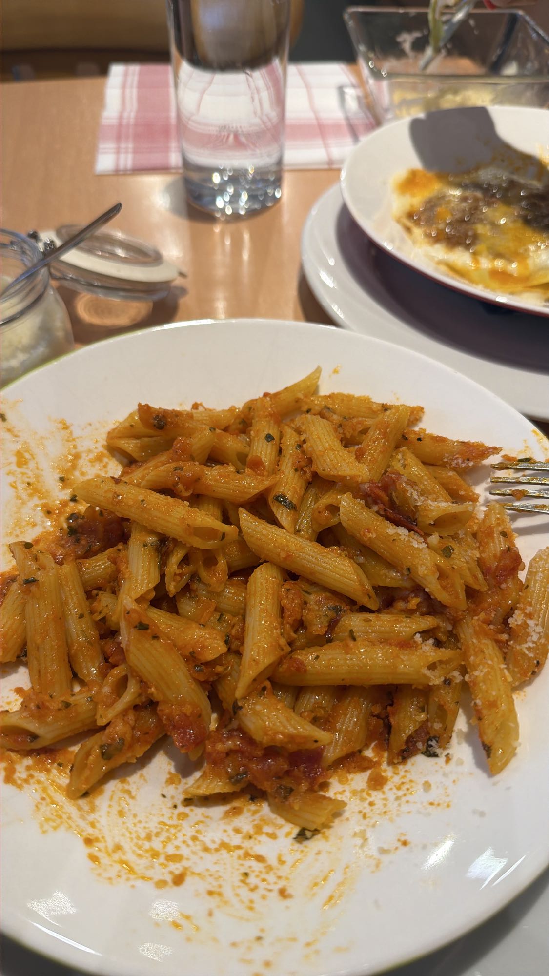 Penne mit Tomatensauce