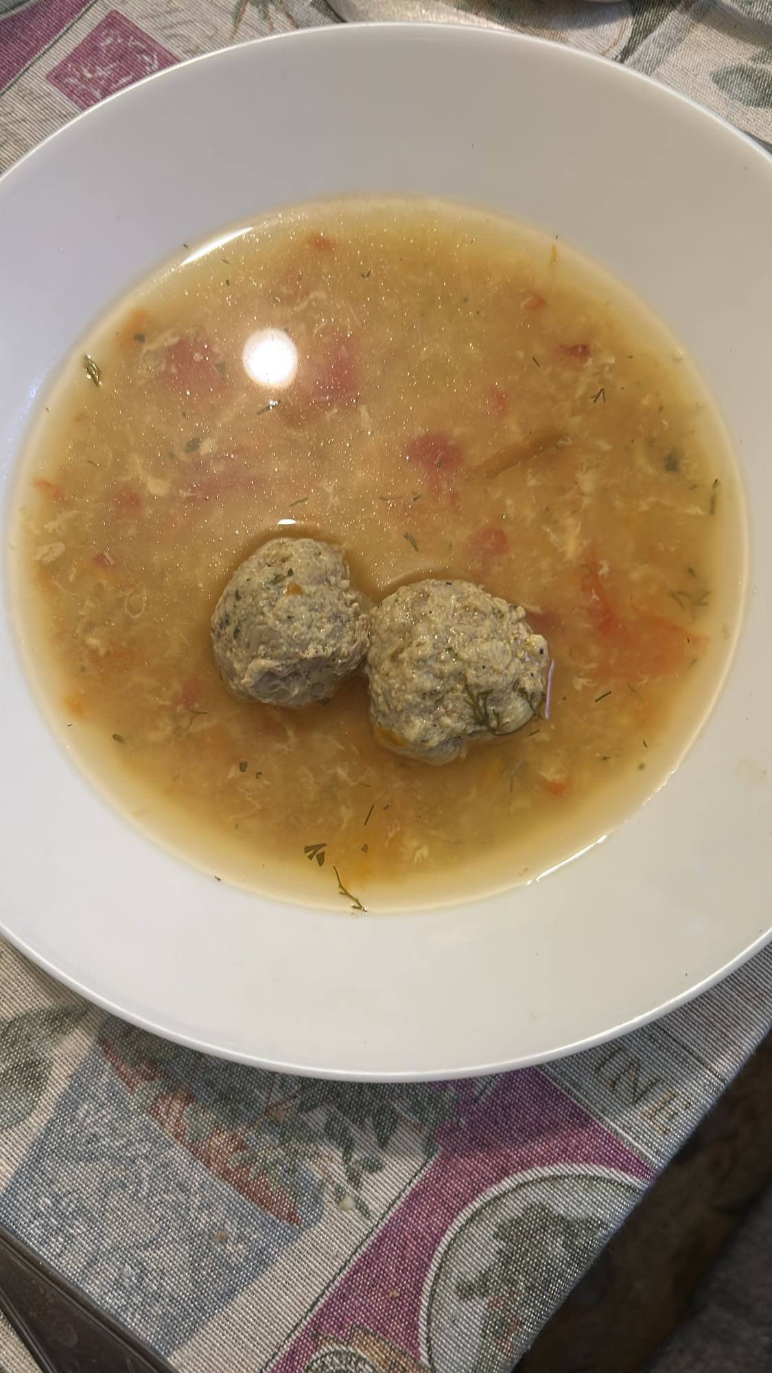 Ciorbă cu perișoare