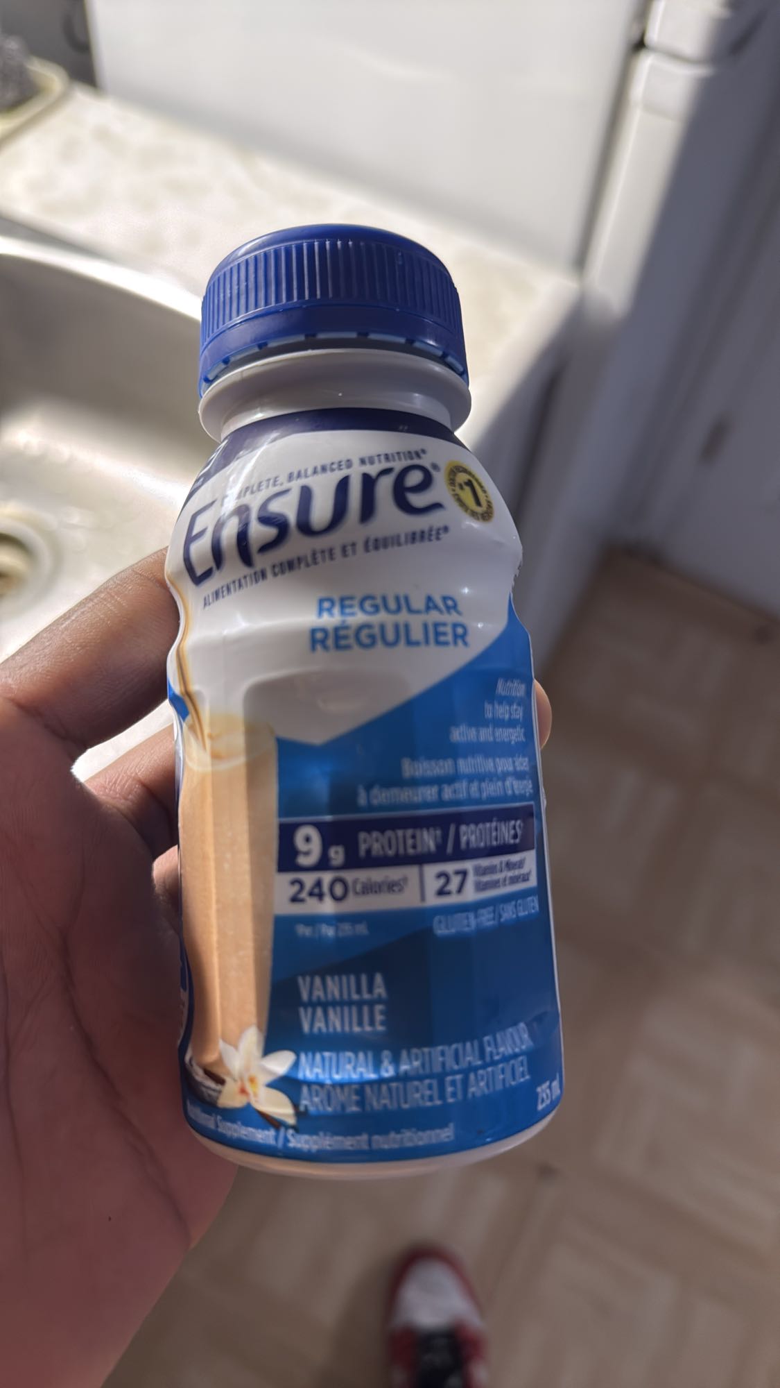 Boisson vanille Ensure