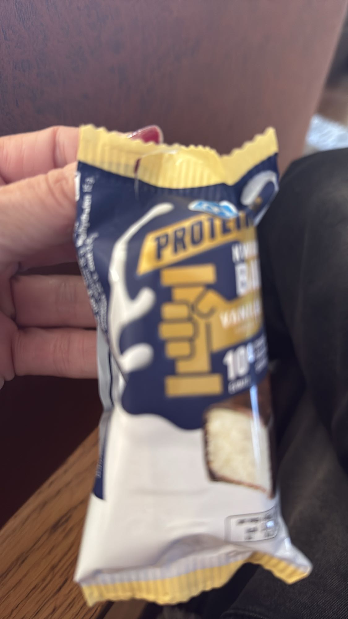 proteïne reep vanille