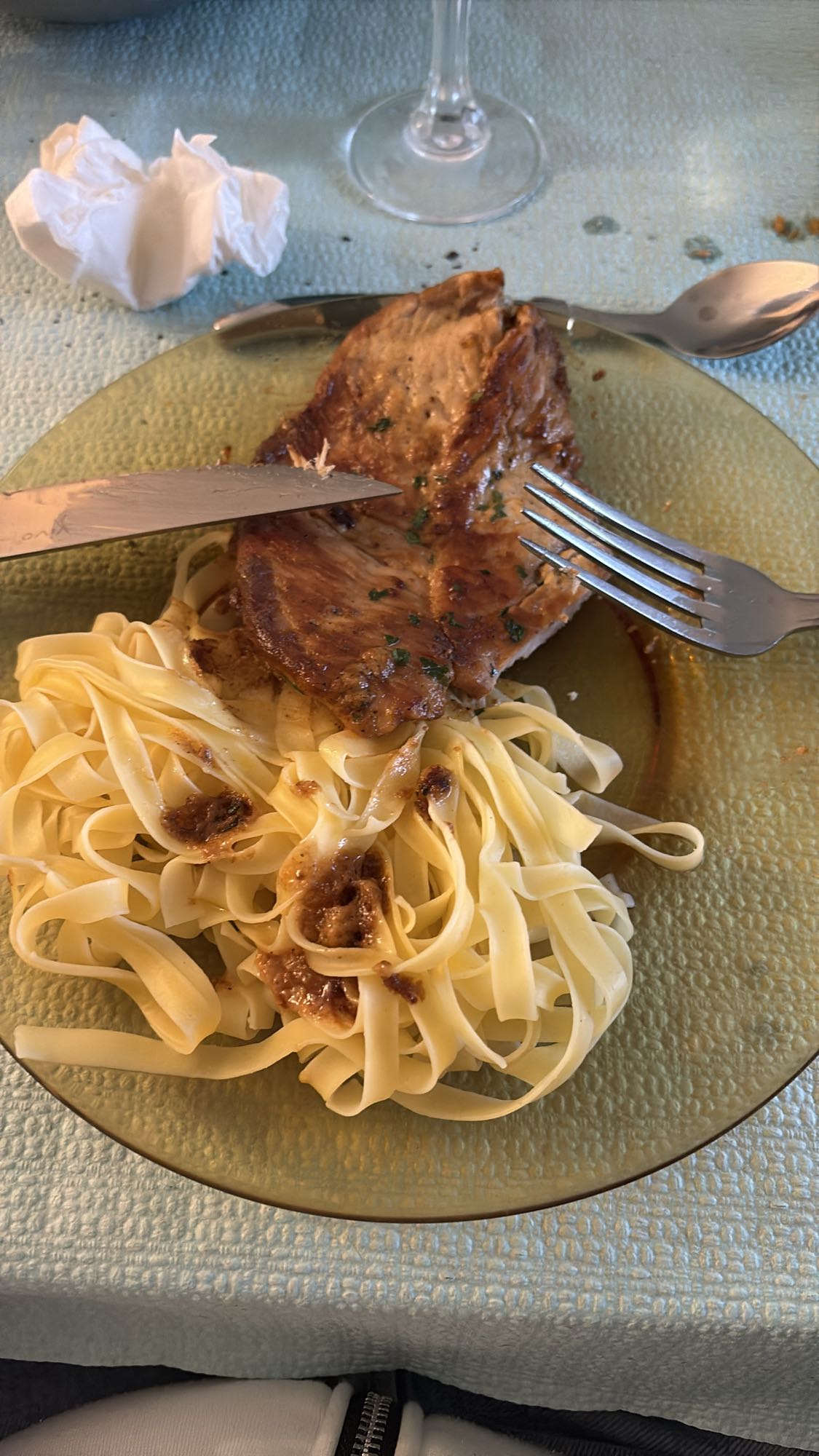 Grilled Chicken with Pasta