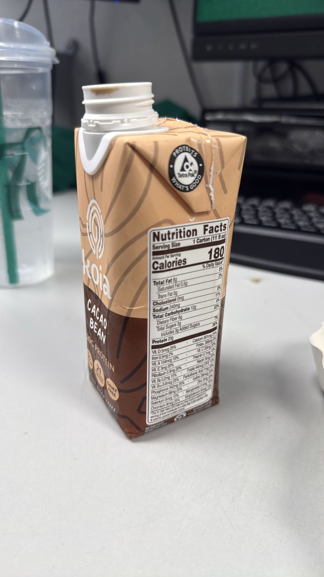 Koia Cacao Protein Shake