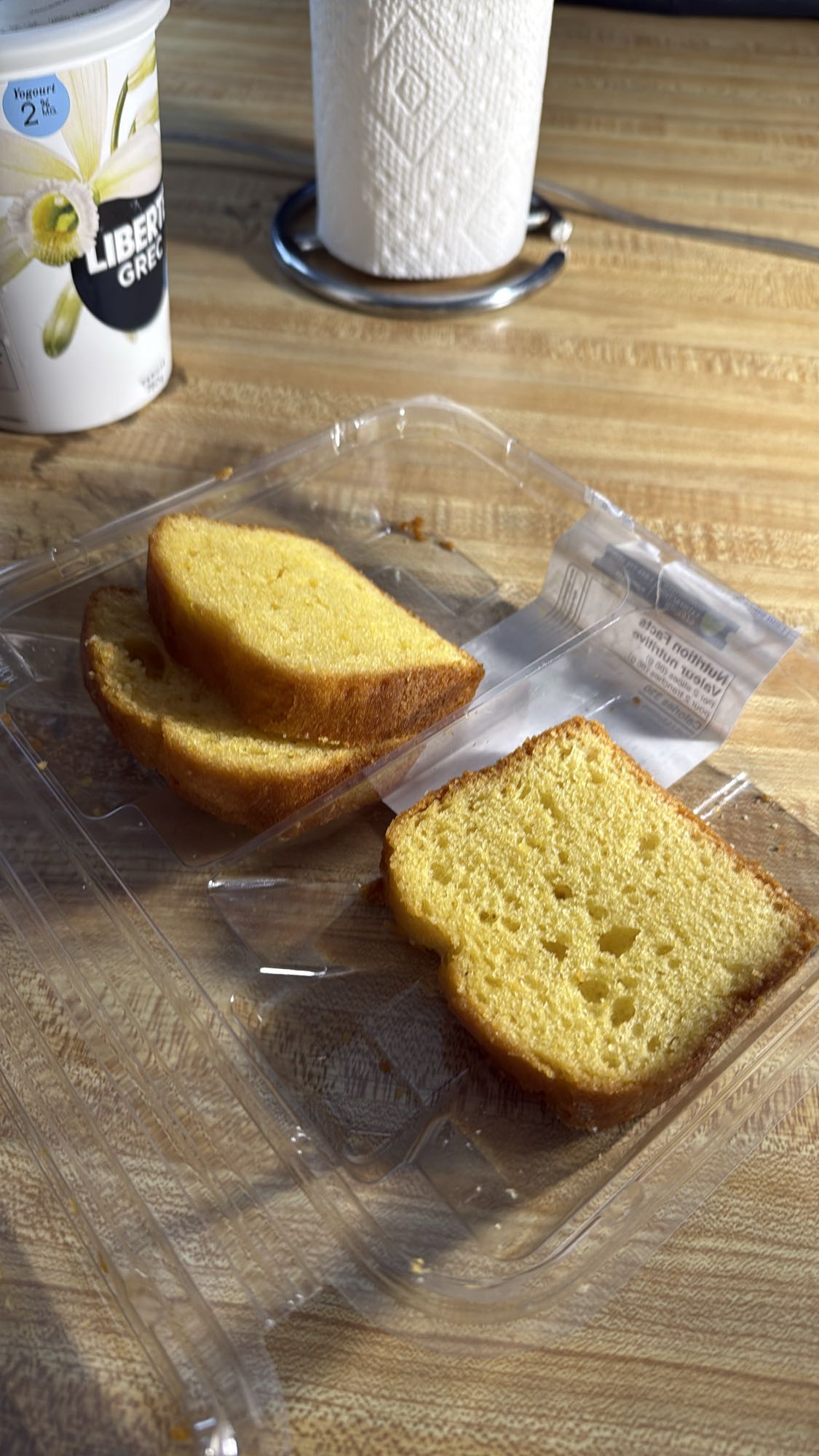 Tranches de gâteau