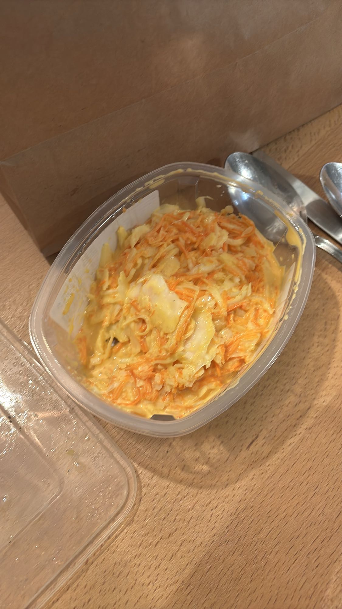 Salade chou-carotte mayo