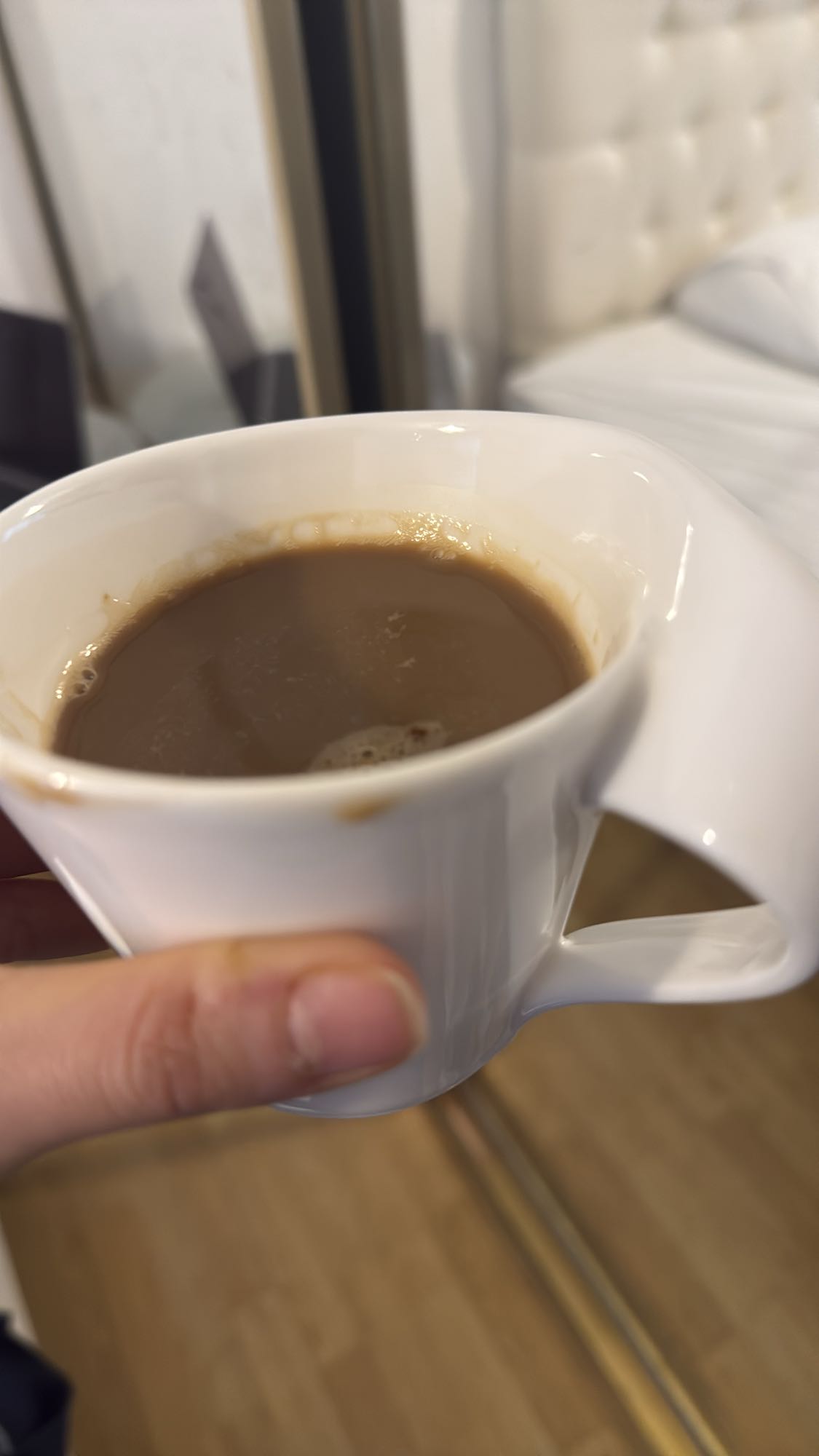 Kaffe med mjölk