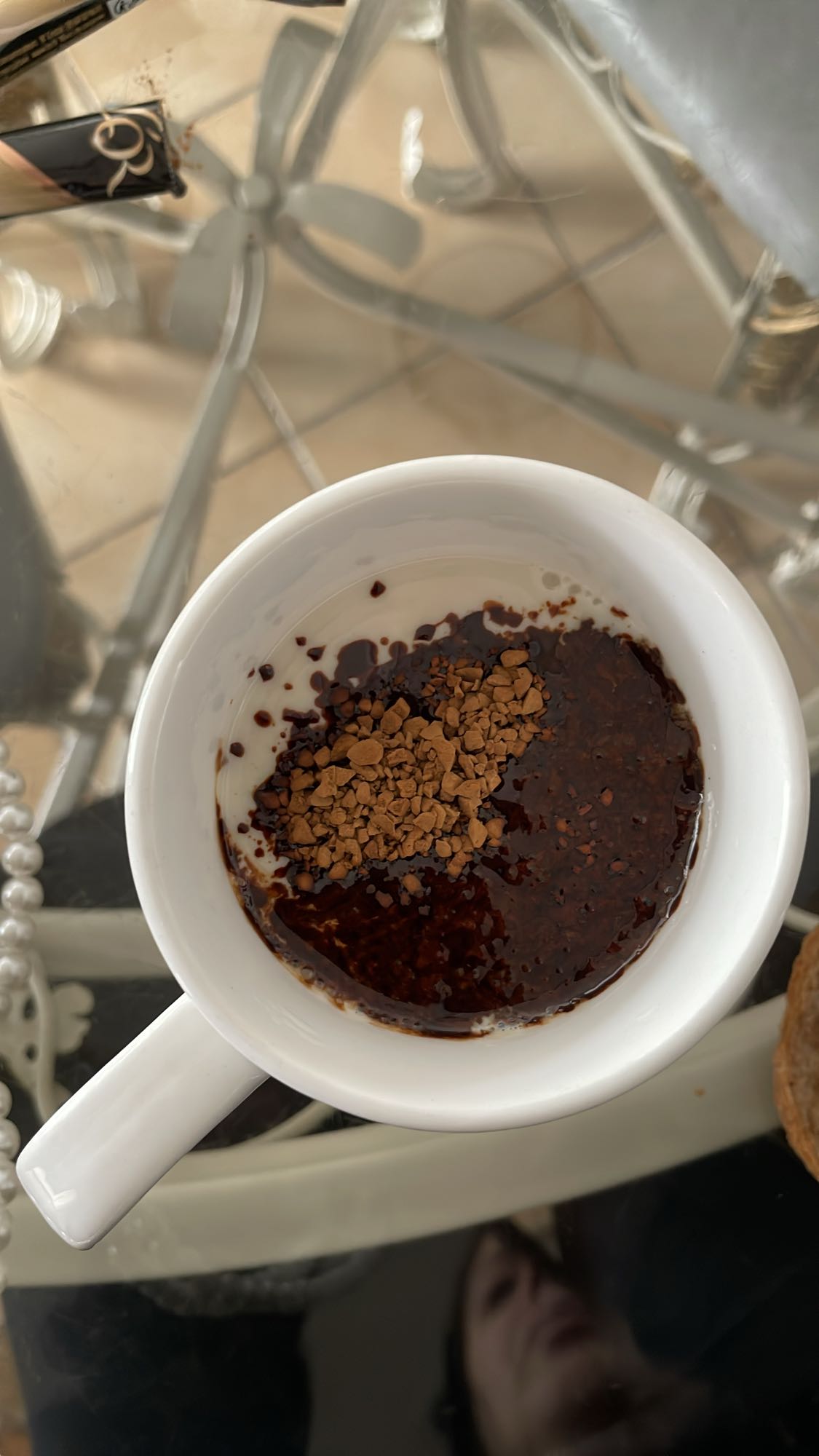 café au lait instantané