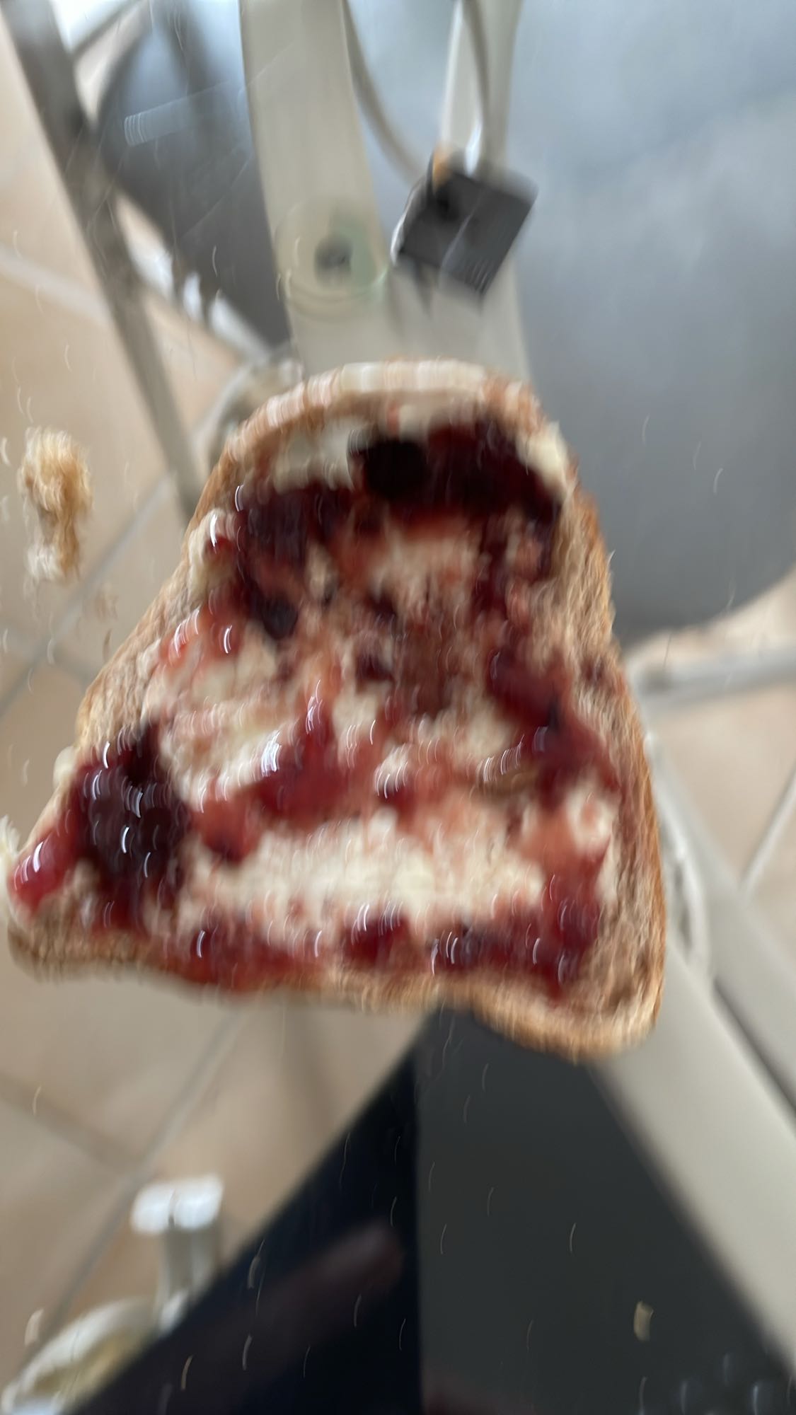 Tartine confiture beurre