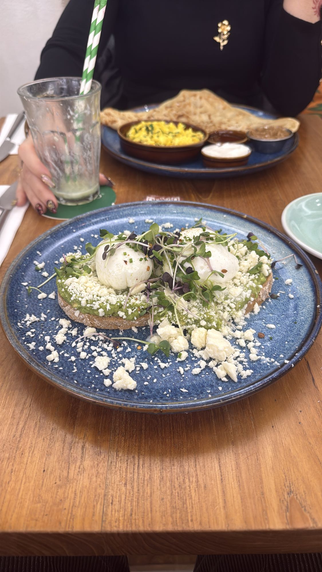 Toast avocat et œufs pochés