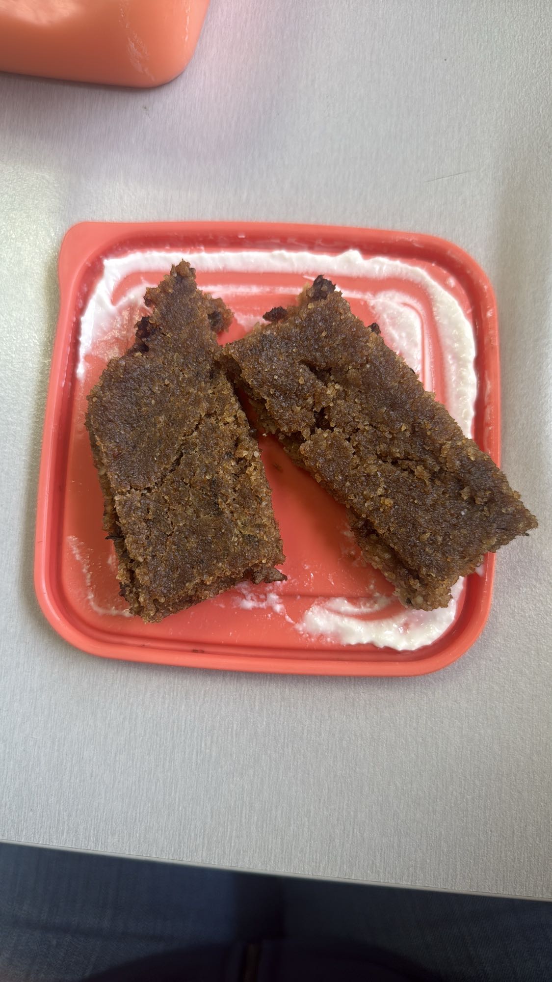 Semolina dessert bars