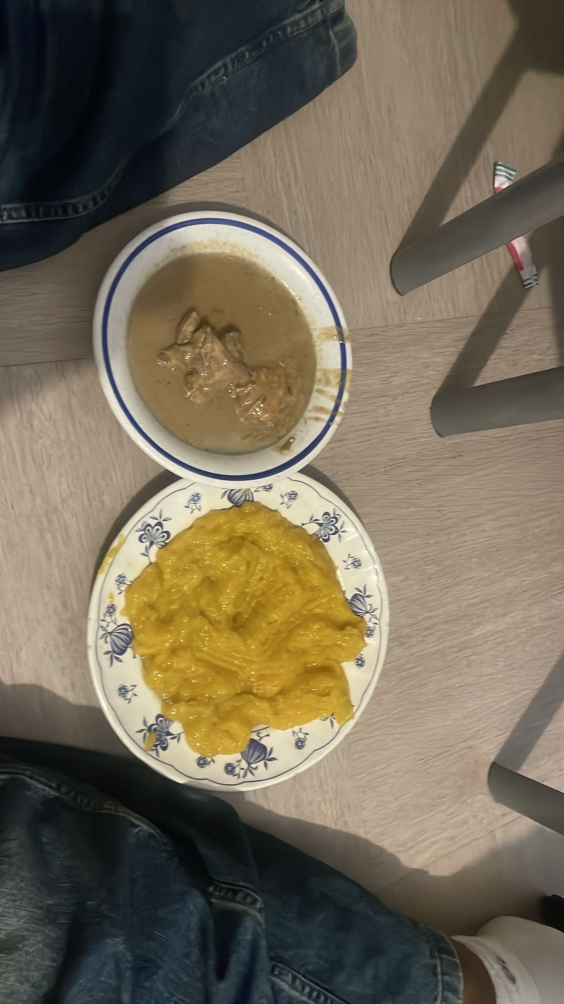 Foufou et sauce arachide