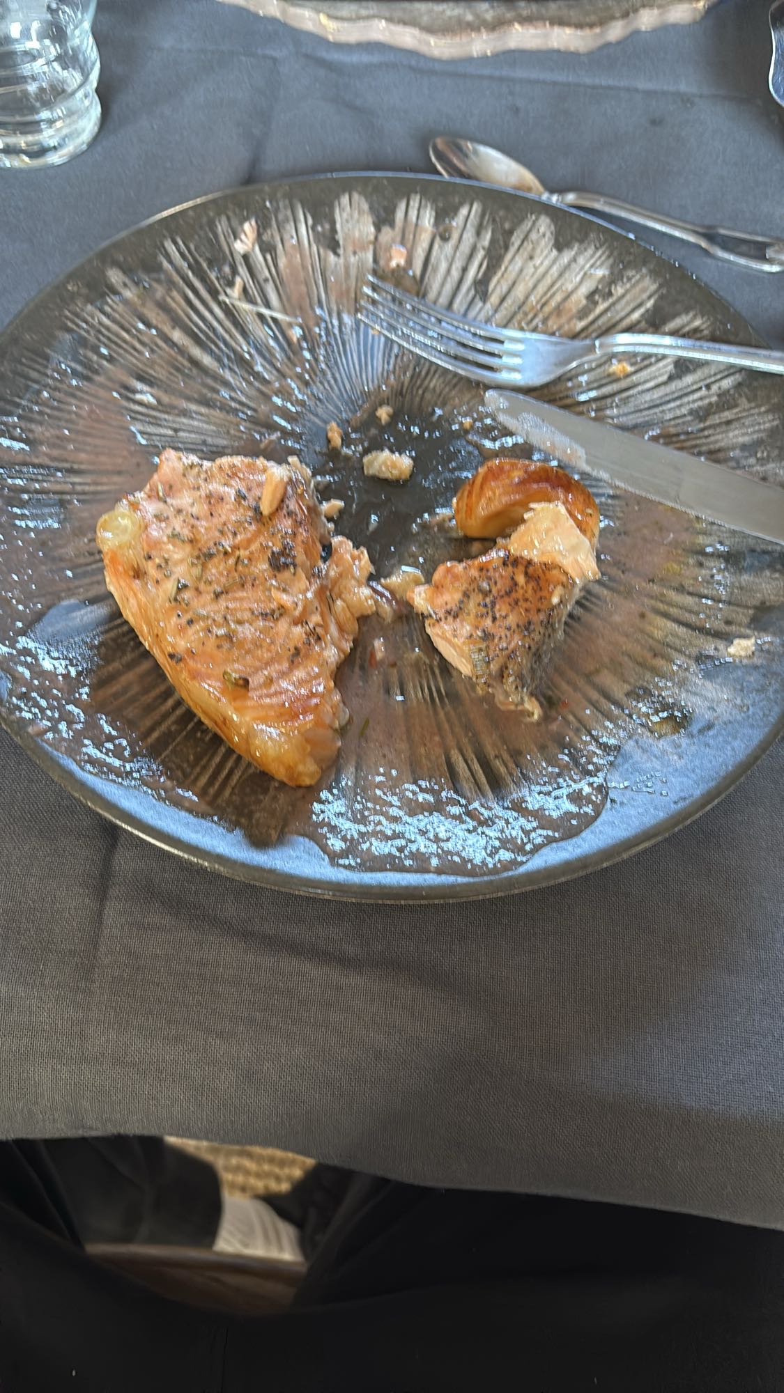 Saumon et légumes rôtis