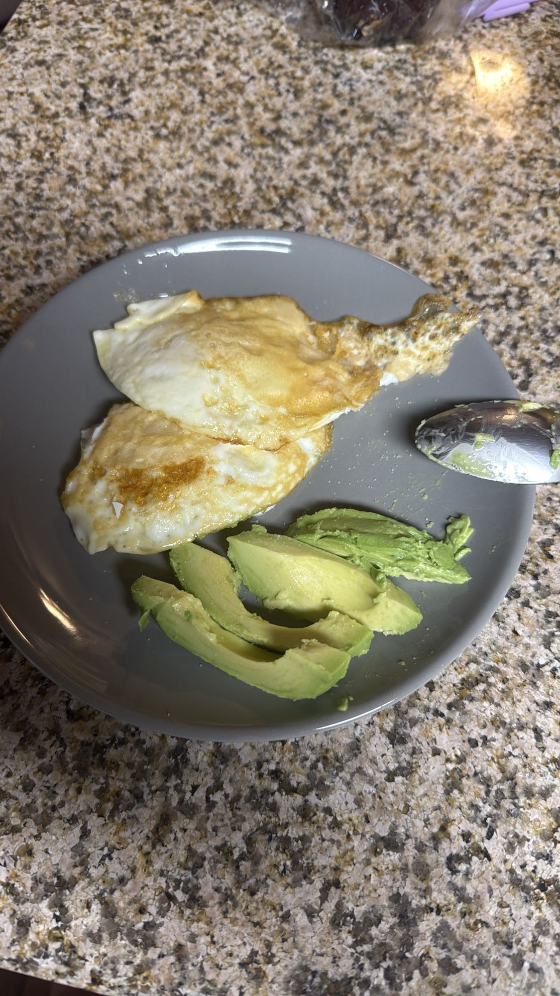 Eggs and Avocado Plate