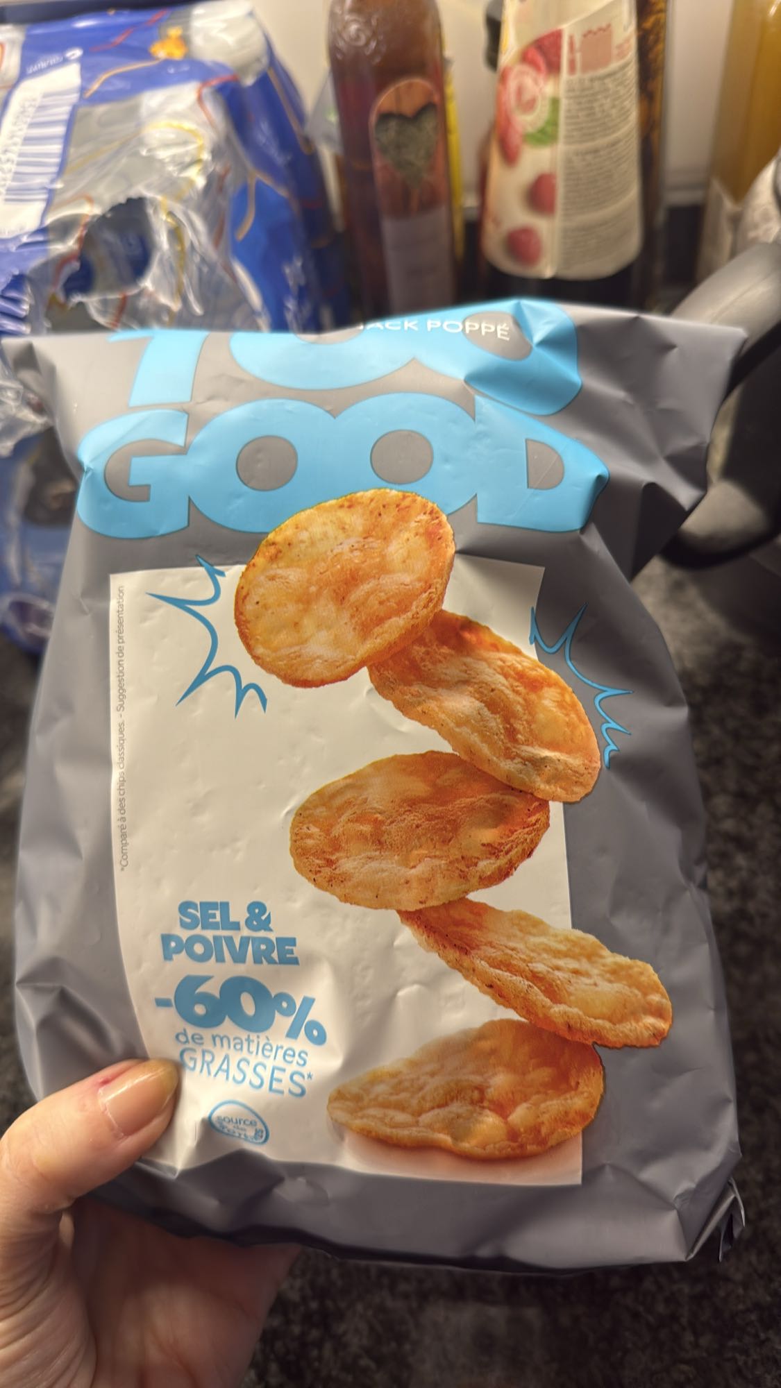 Lichte chips zout & peper