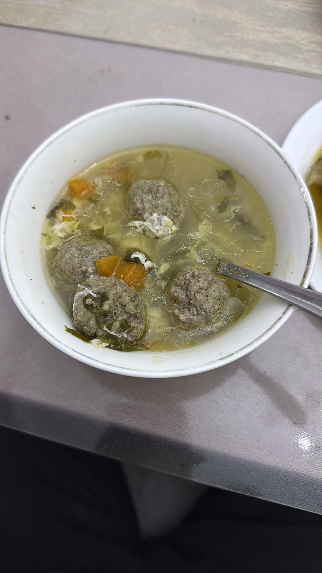 суп с фрикадельками