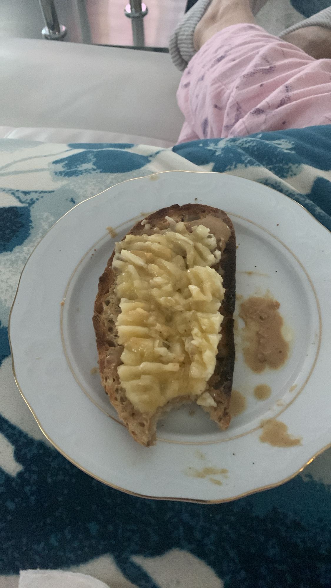 Toast banane beurre