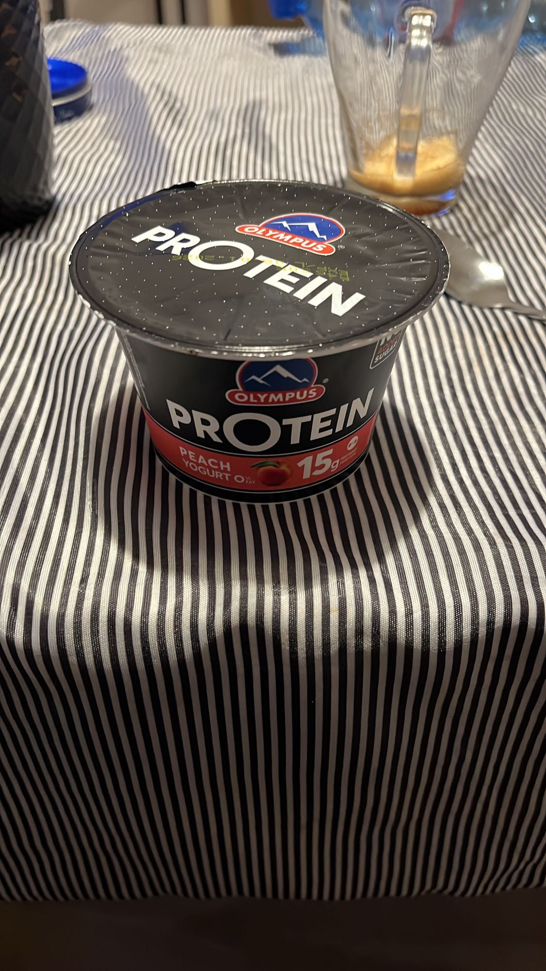 Протеинов йогурт праскова