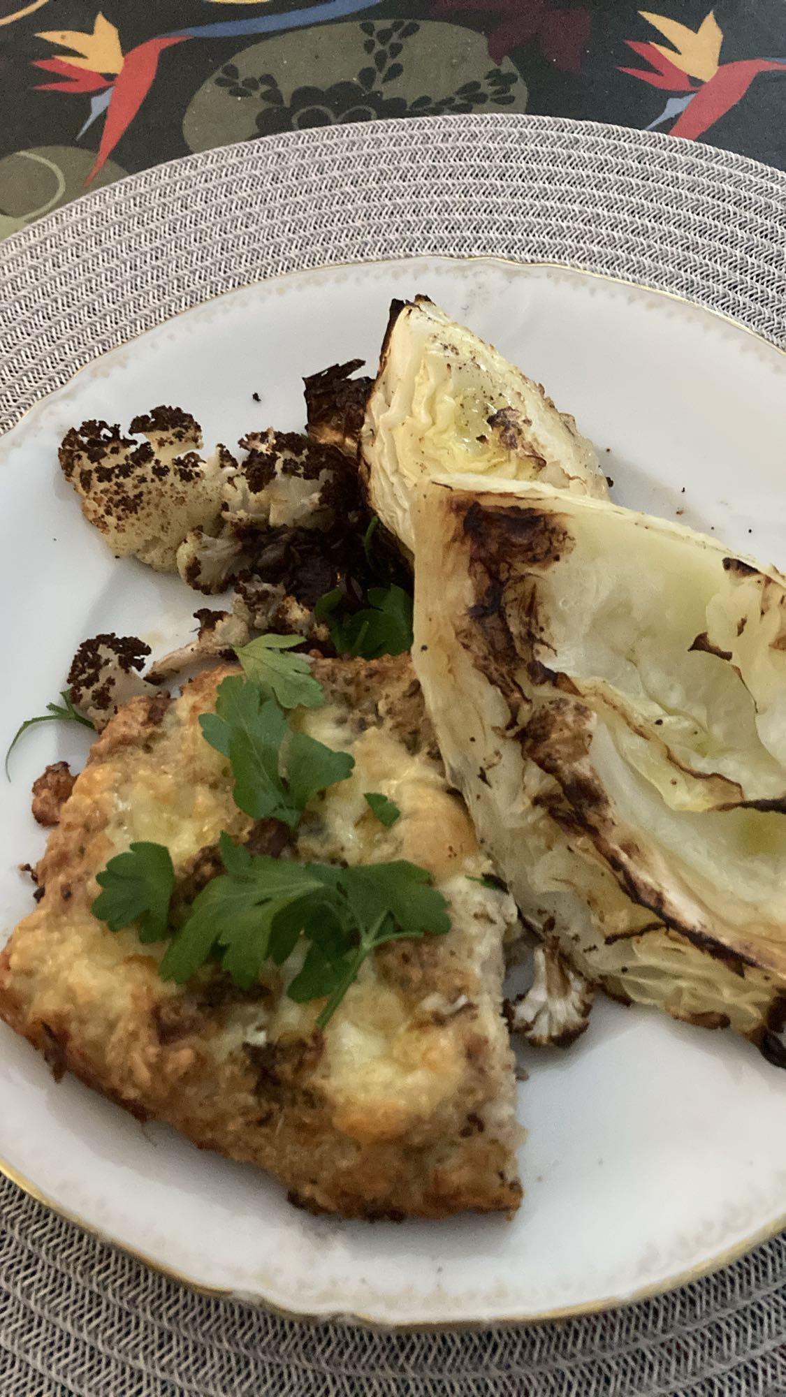 Ugnsrostad grönsaksrätt