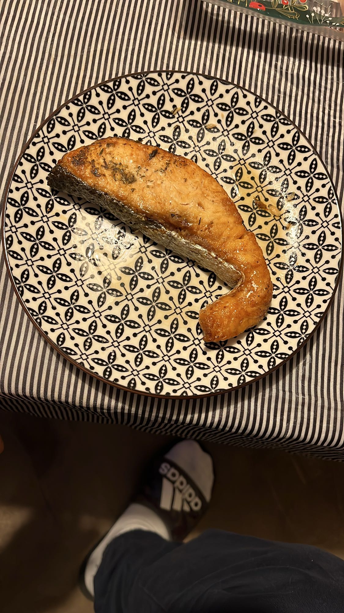 Печена сьомга