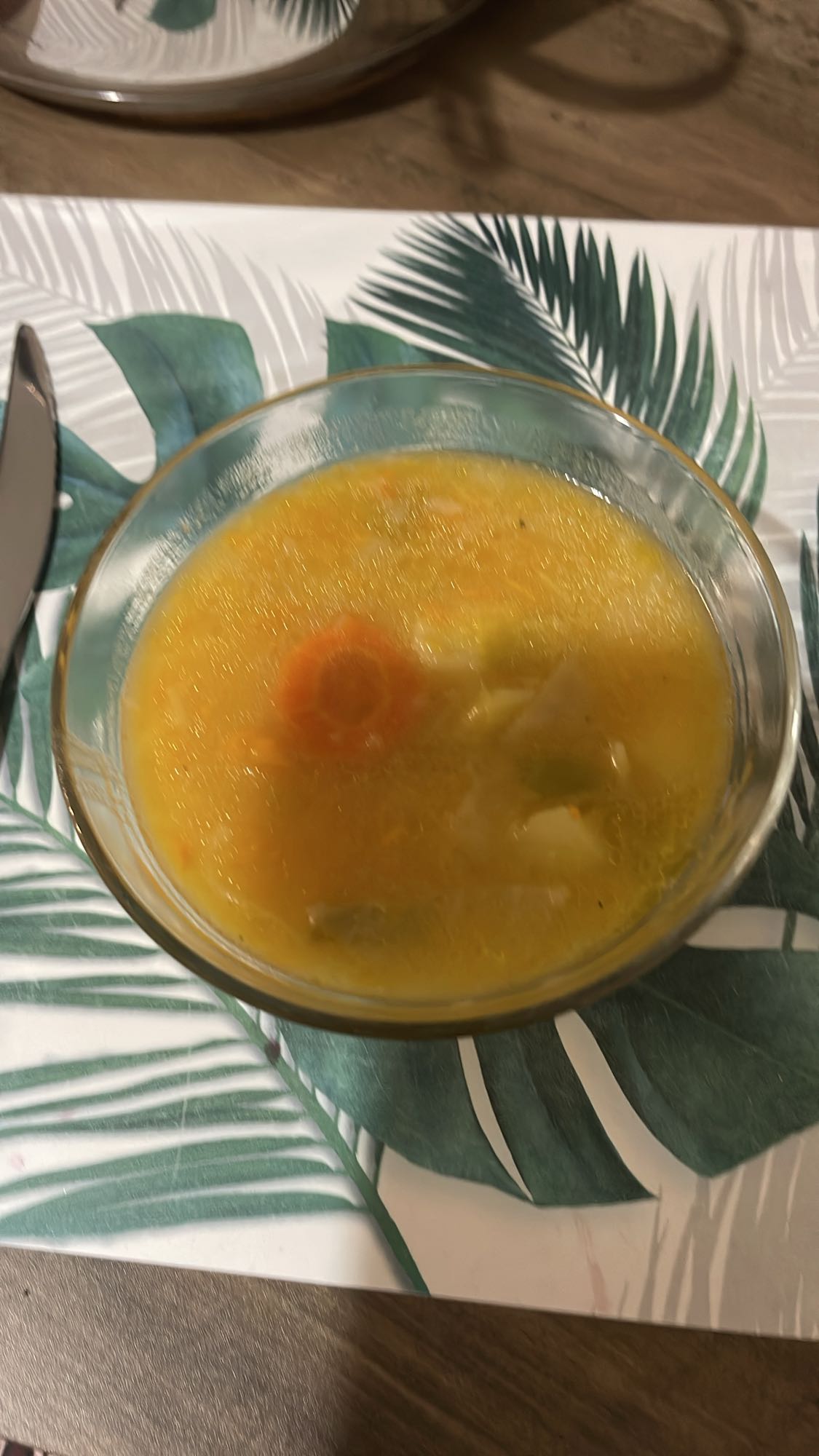 Soupe de légumes maison