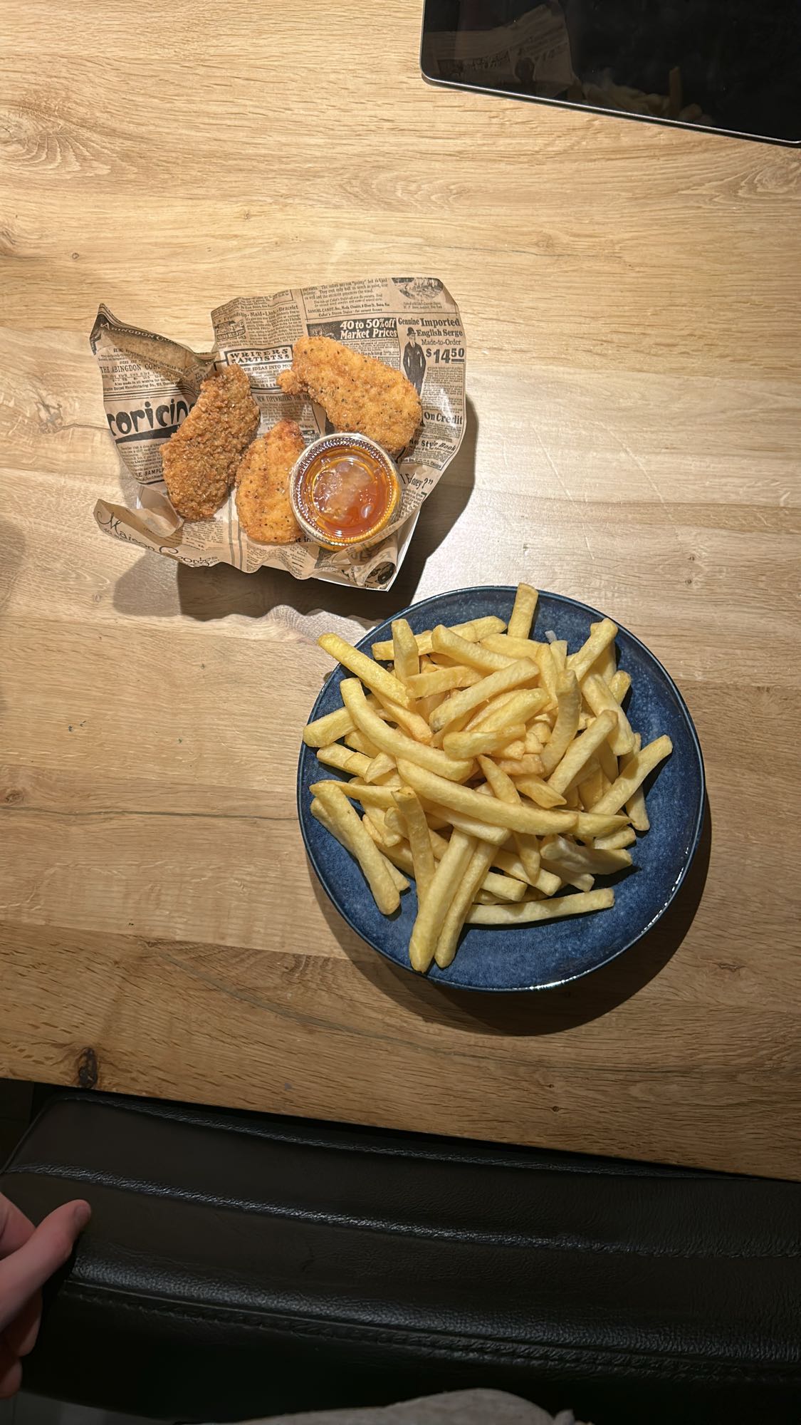 kipnuggets met friet