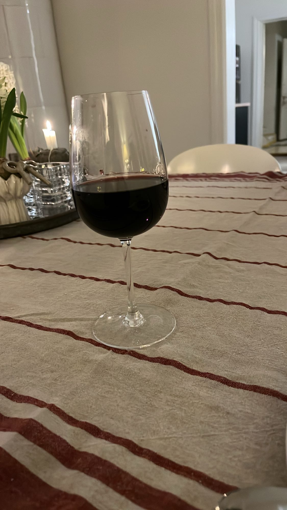 Rödvinsglas