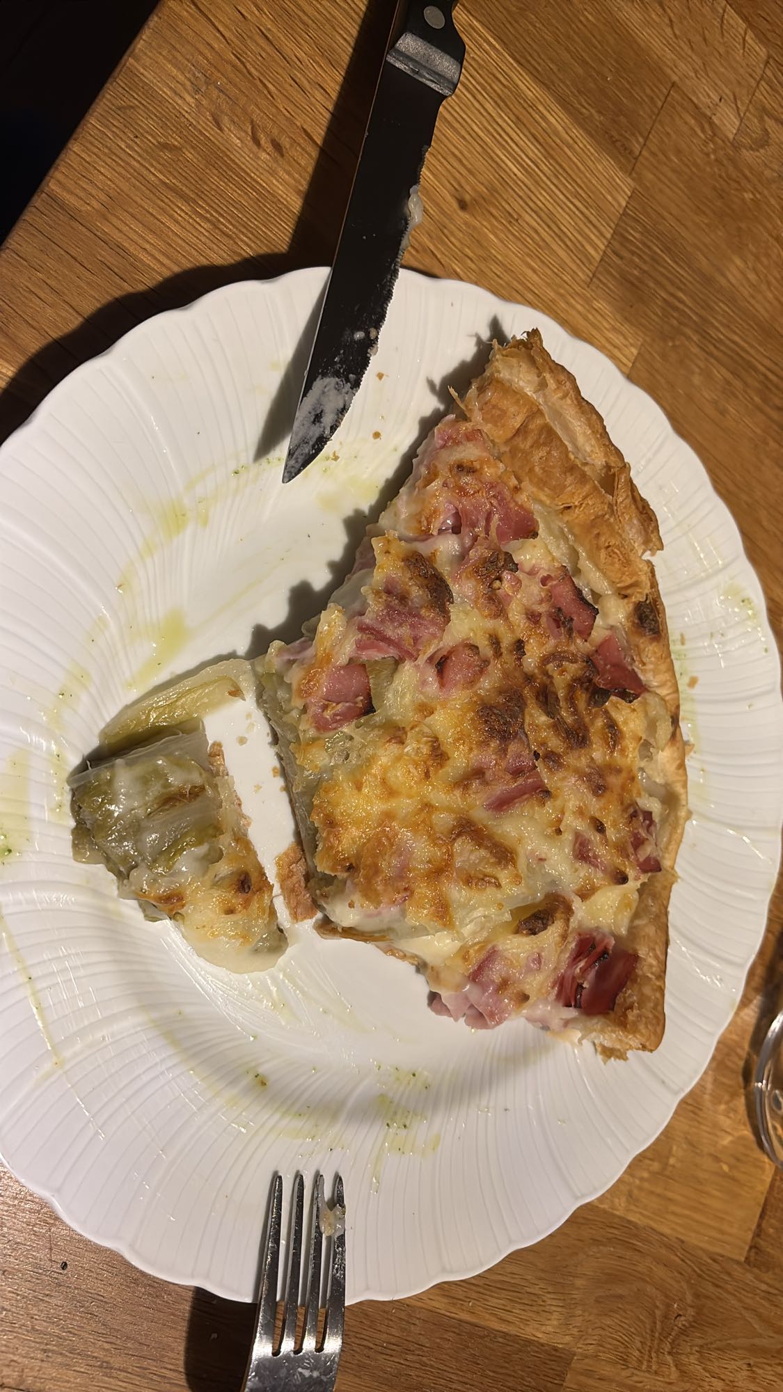 Quiche jambon fromage