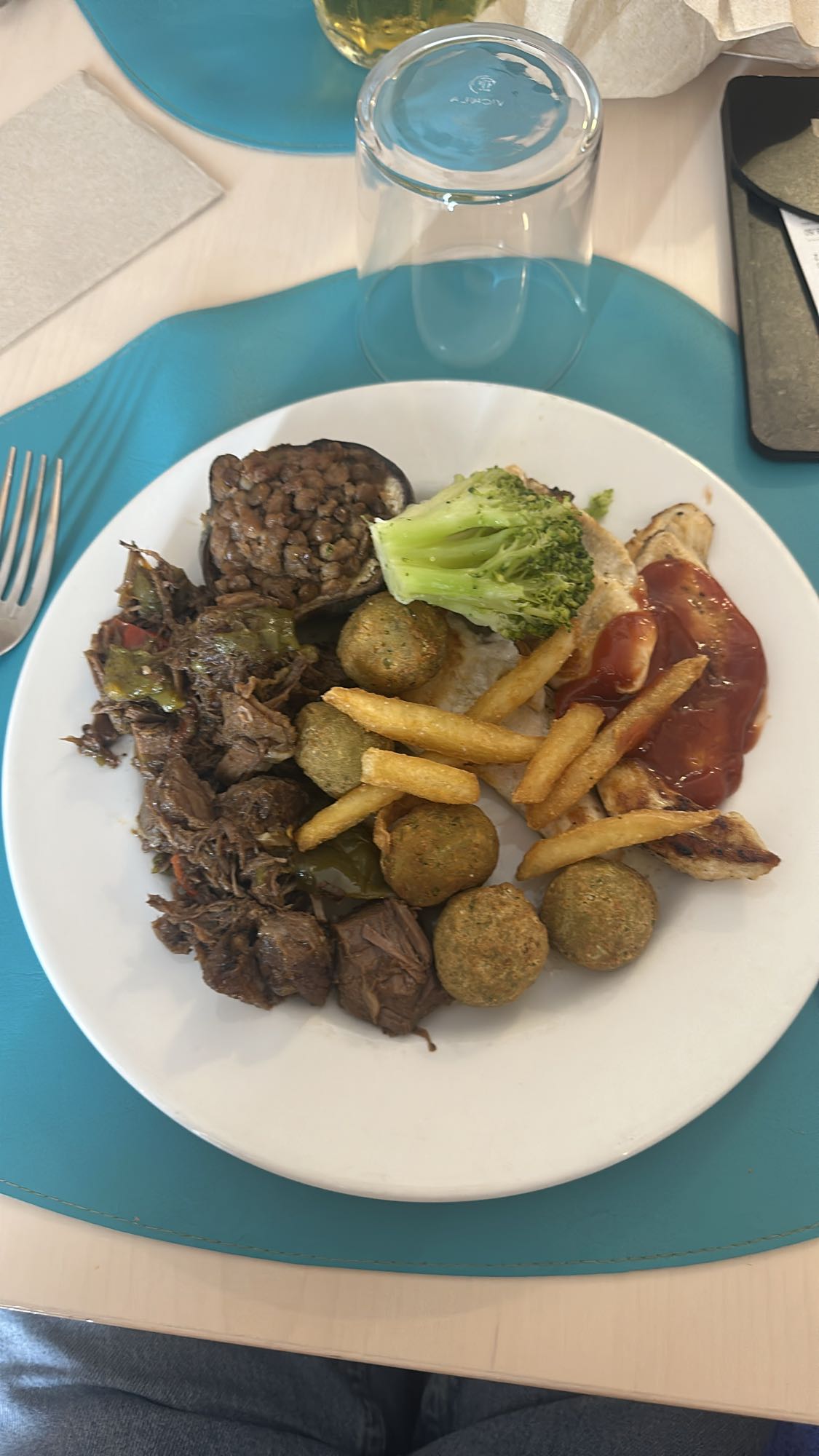 Assiette mixte déjeuner