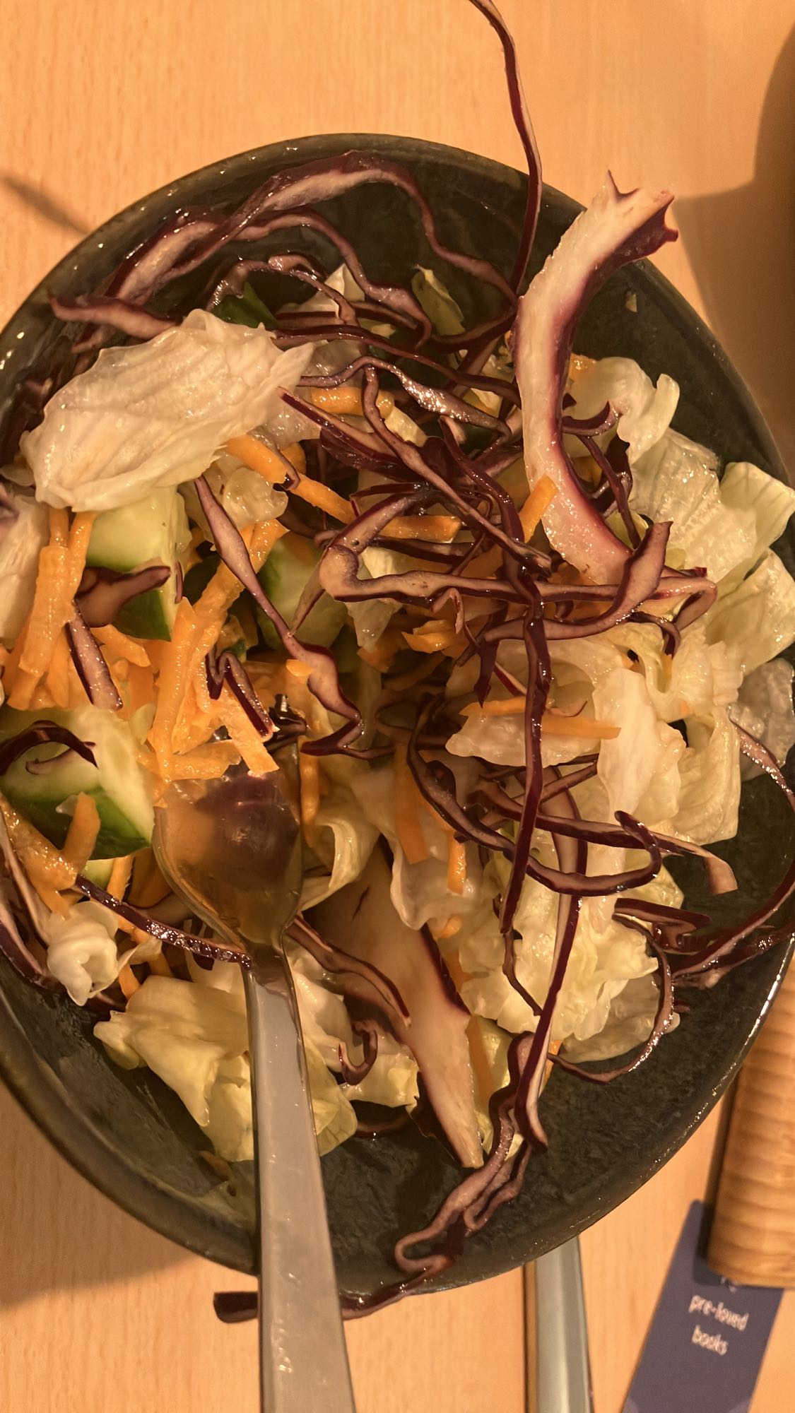 Salada fresca simples