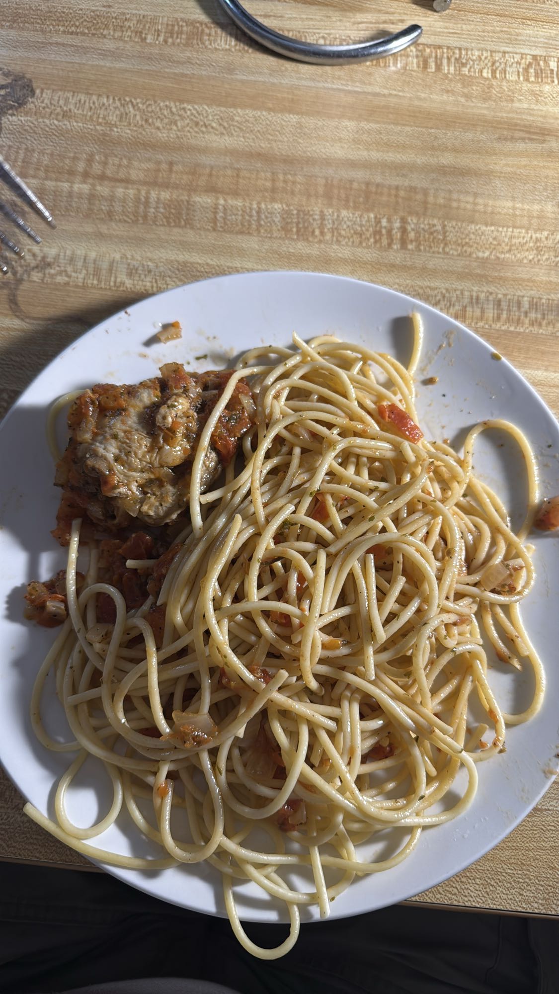 Spaghetti à la viande