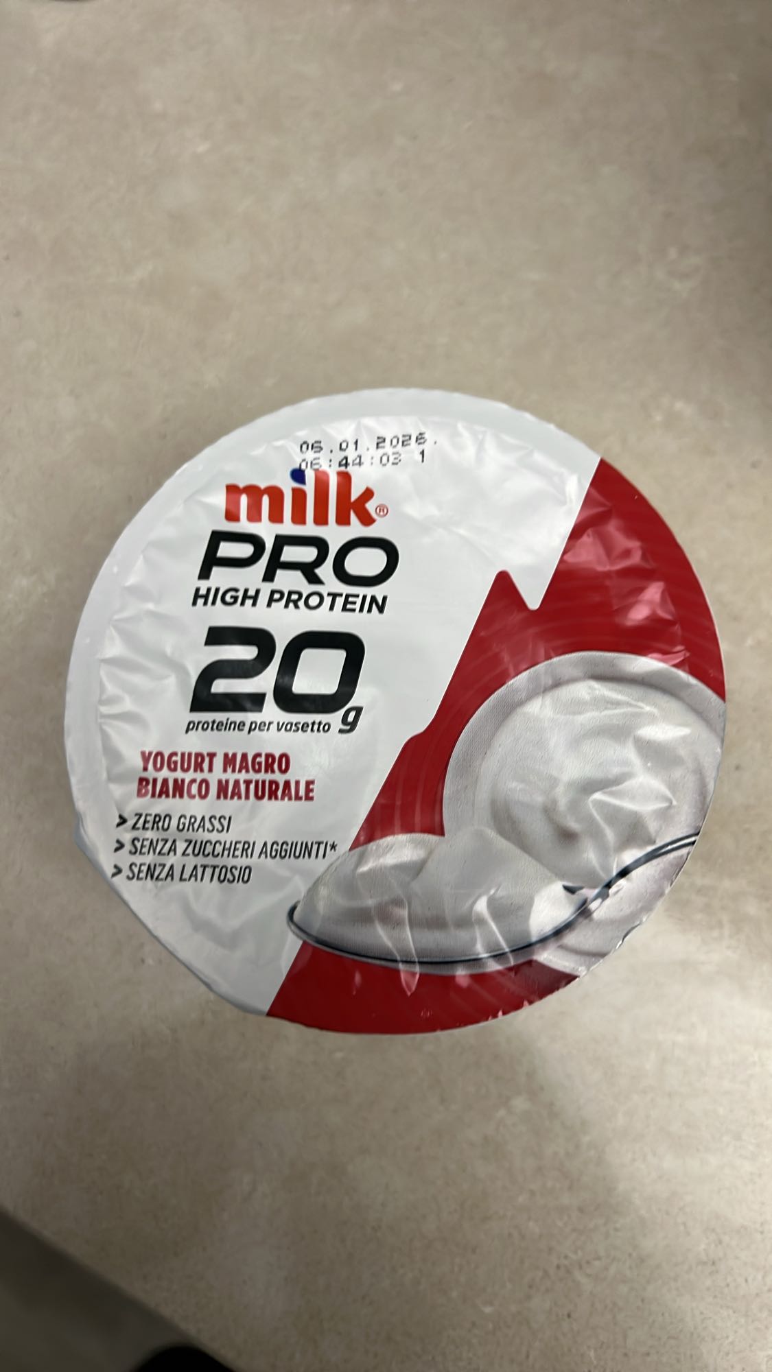 Yogurt magro proteico