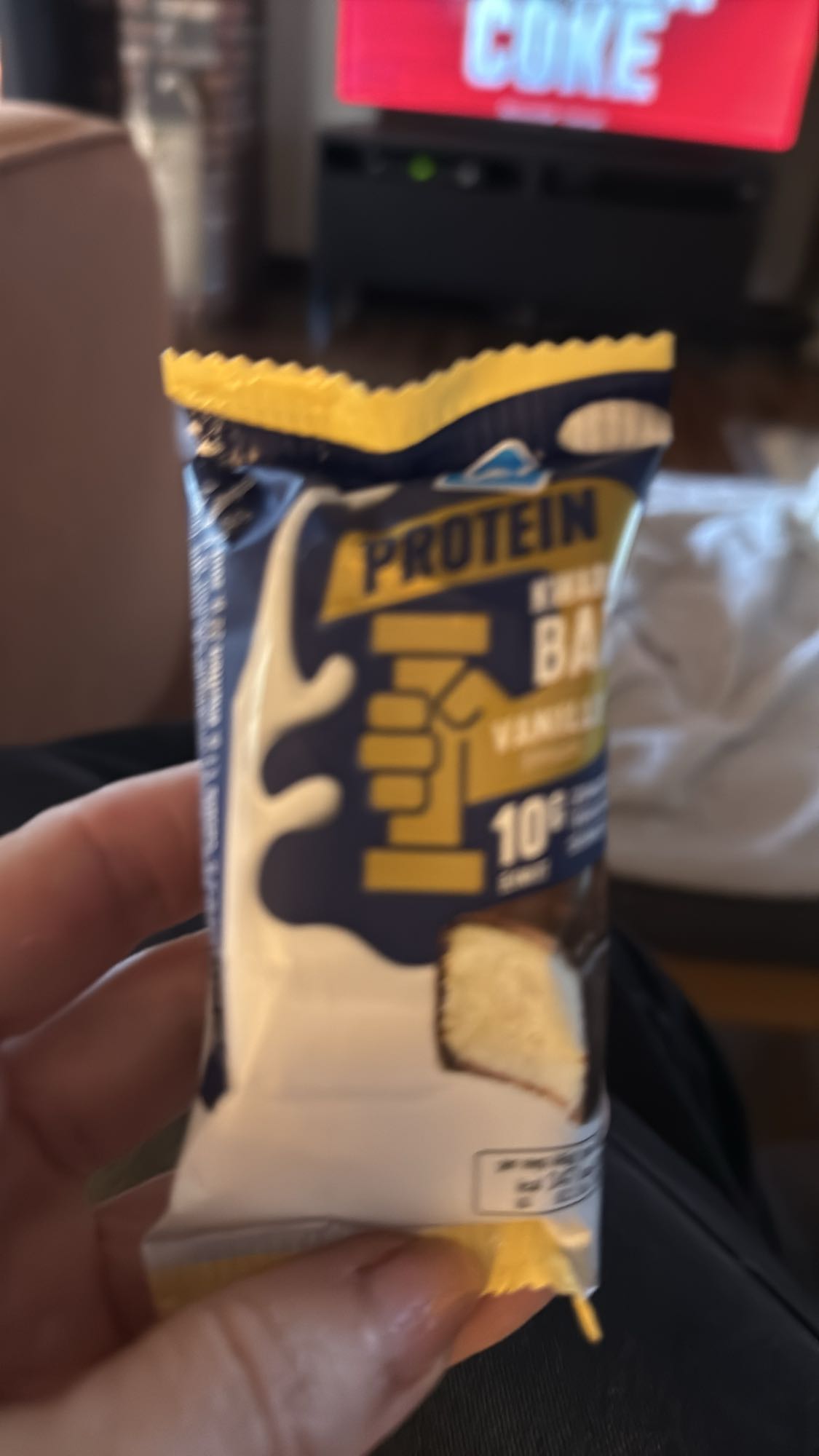 proteïne reep vanille