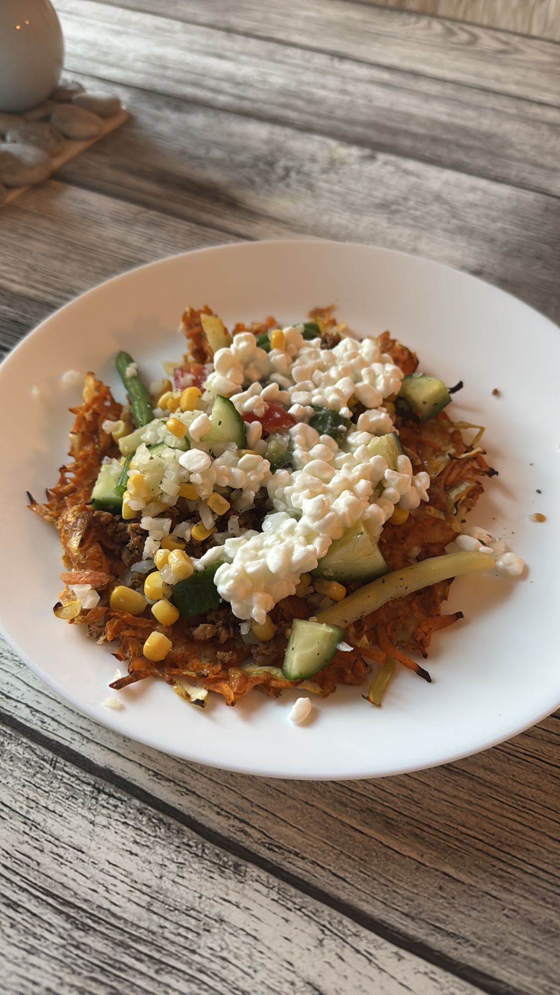 Grönsaksrösti med superminikeso