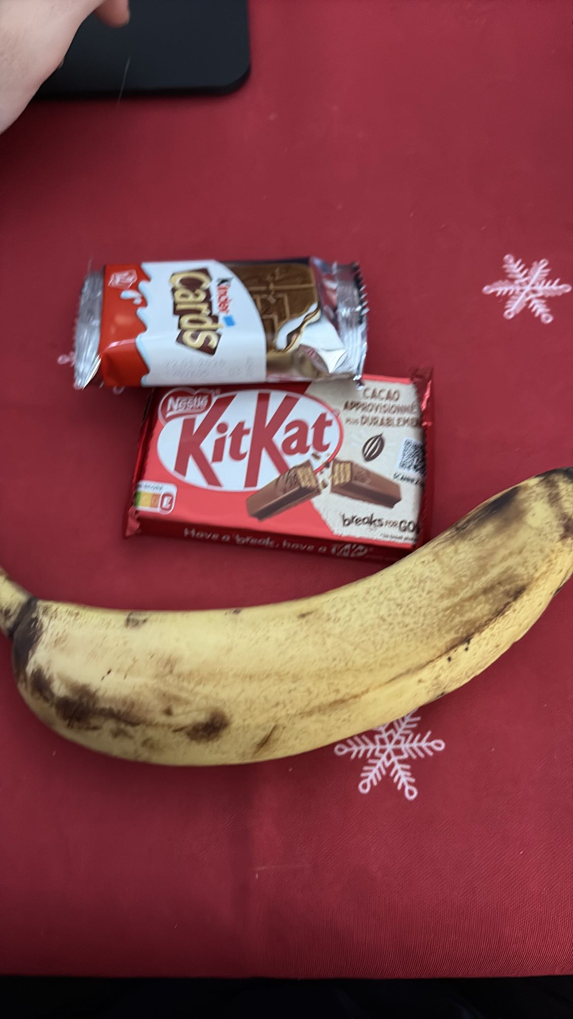 Banana and Chocolate Snack