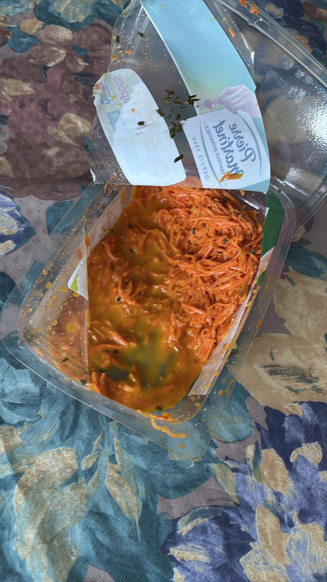 Carottes râpées sauce