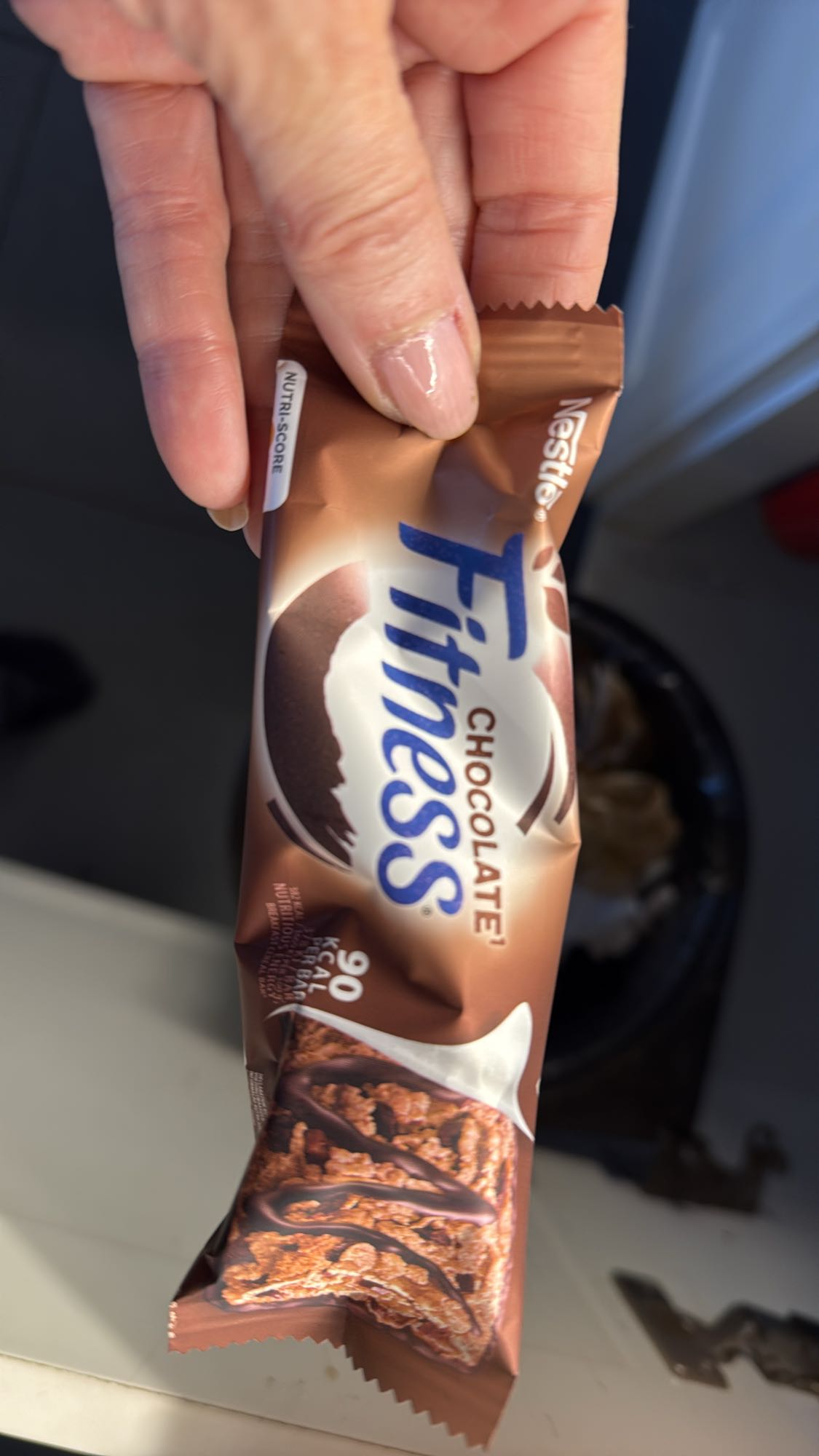 Fitness chocolade reep