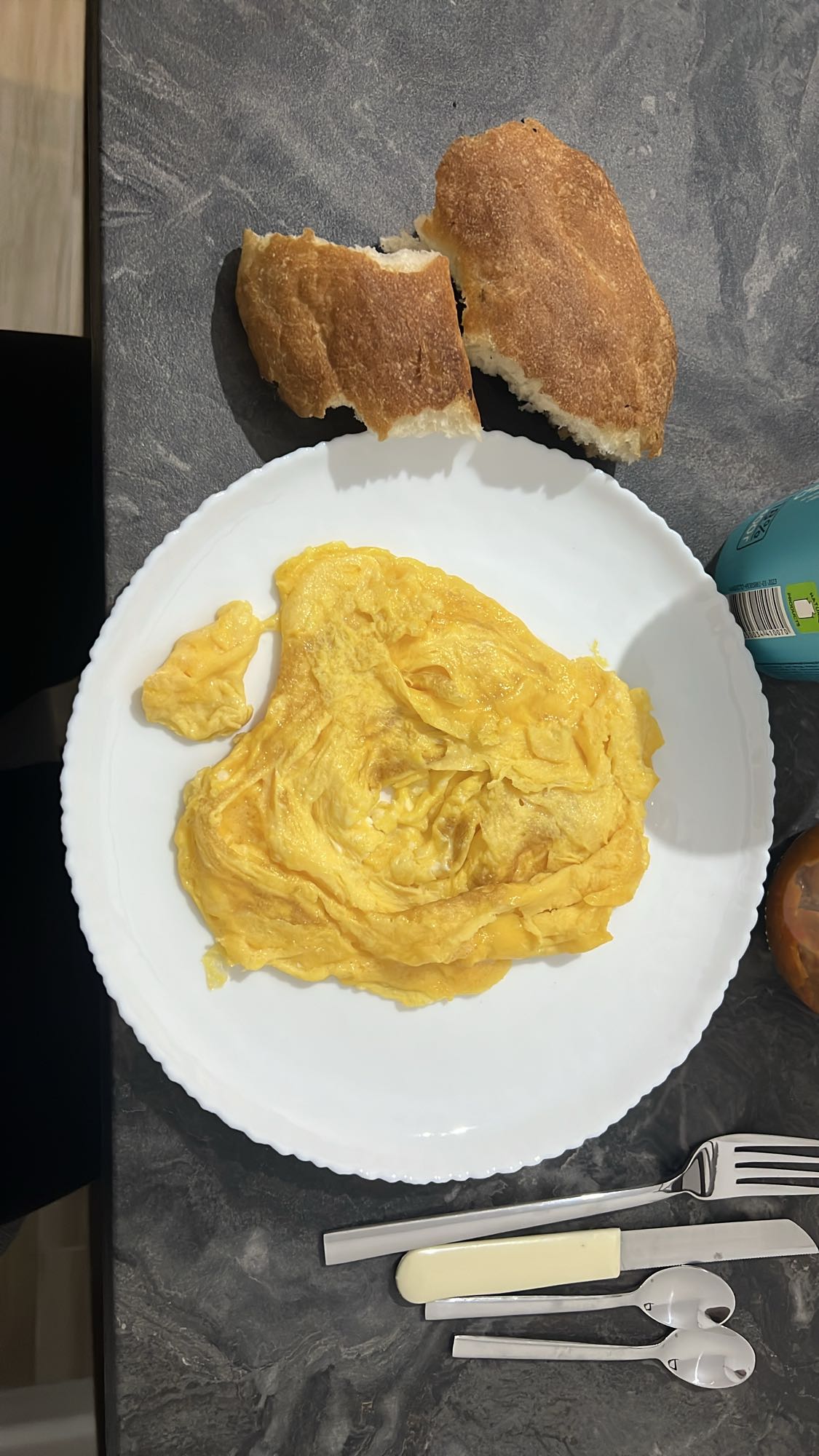 ձվածեղ հացով