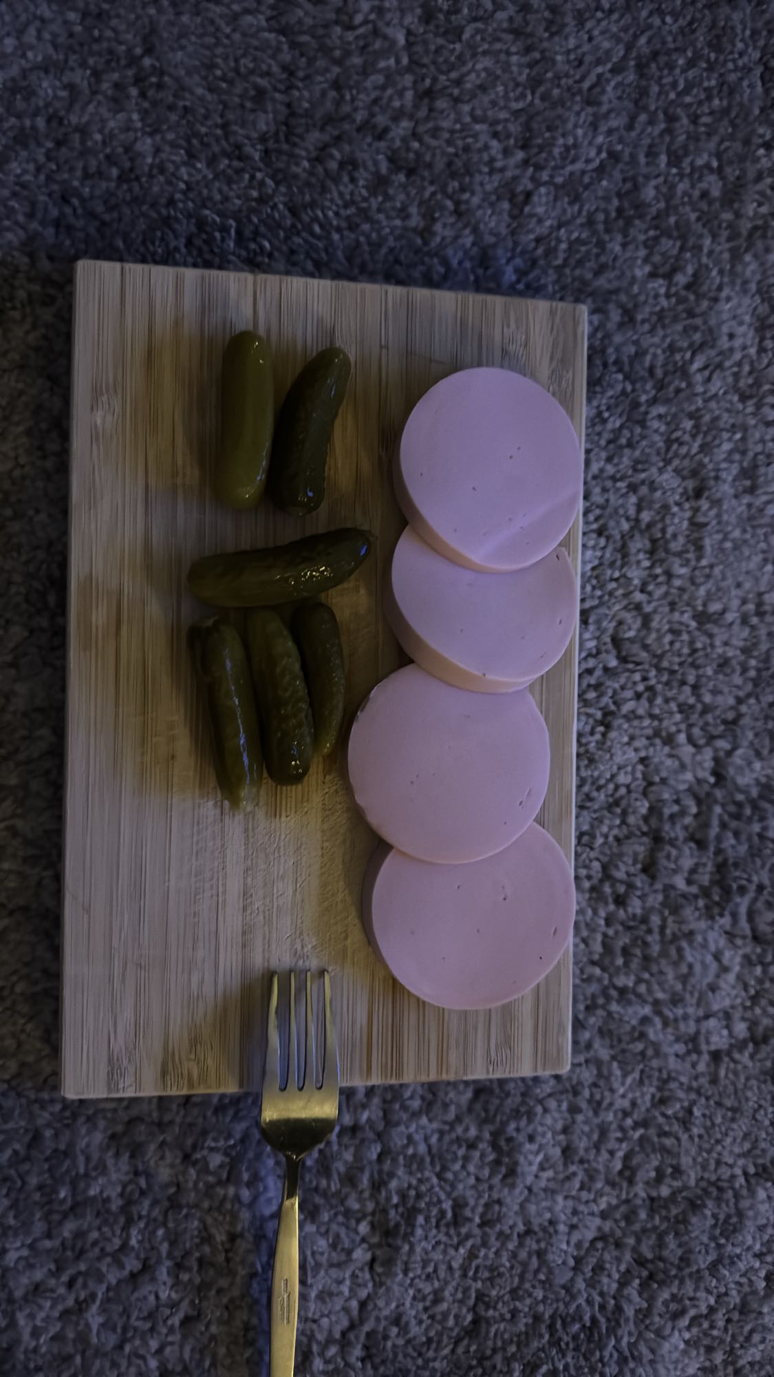 Bologna and Pickles Plate