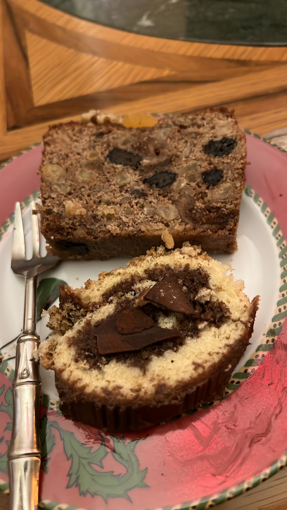 Bûche de Noël & Pain Autrichien