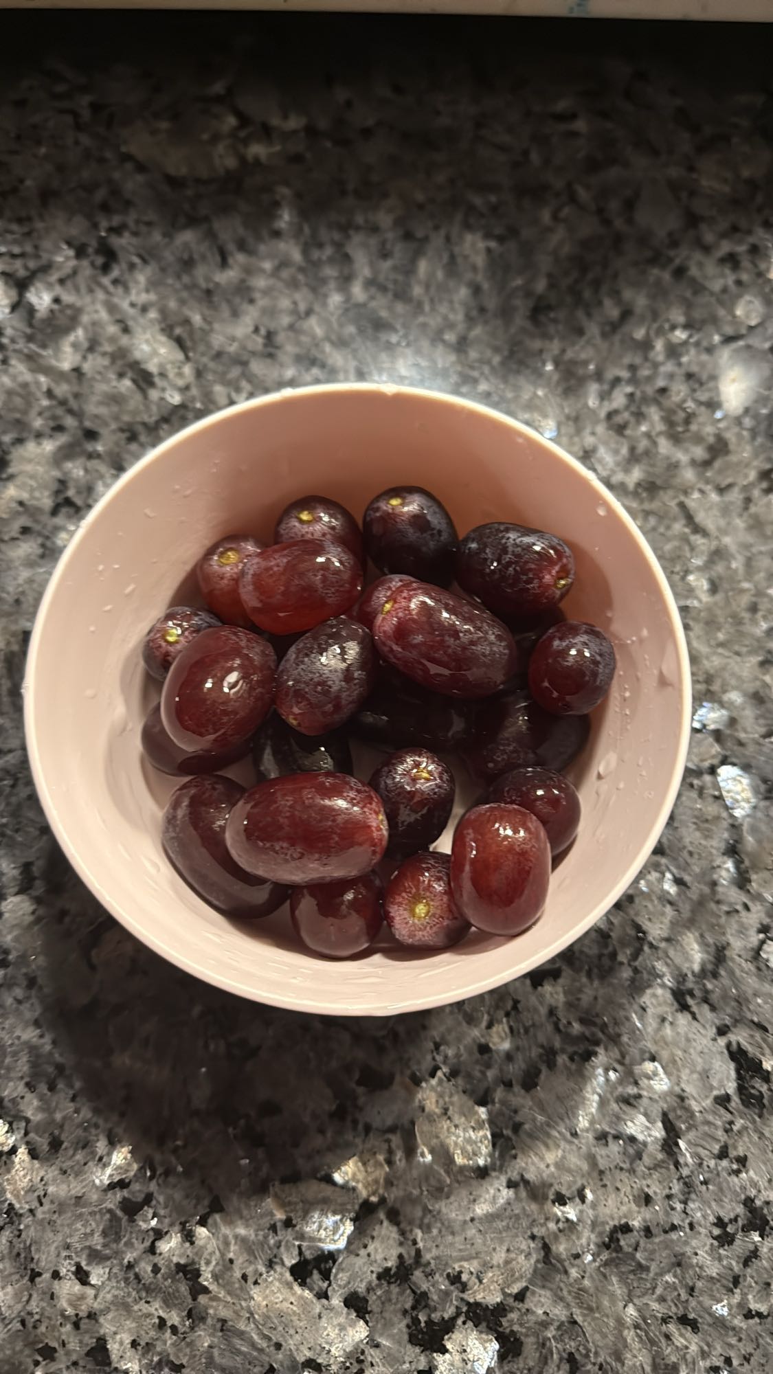 Bowl of Red Grapes