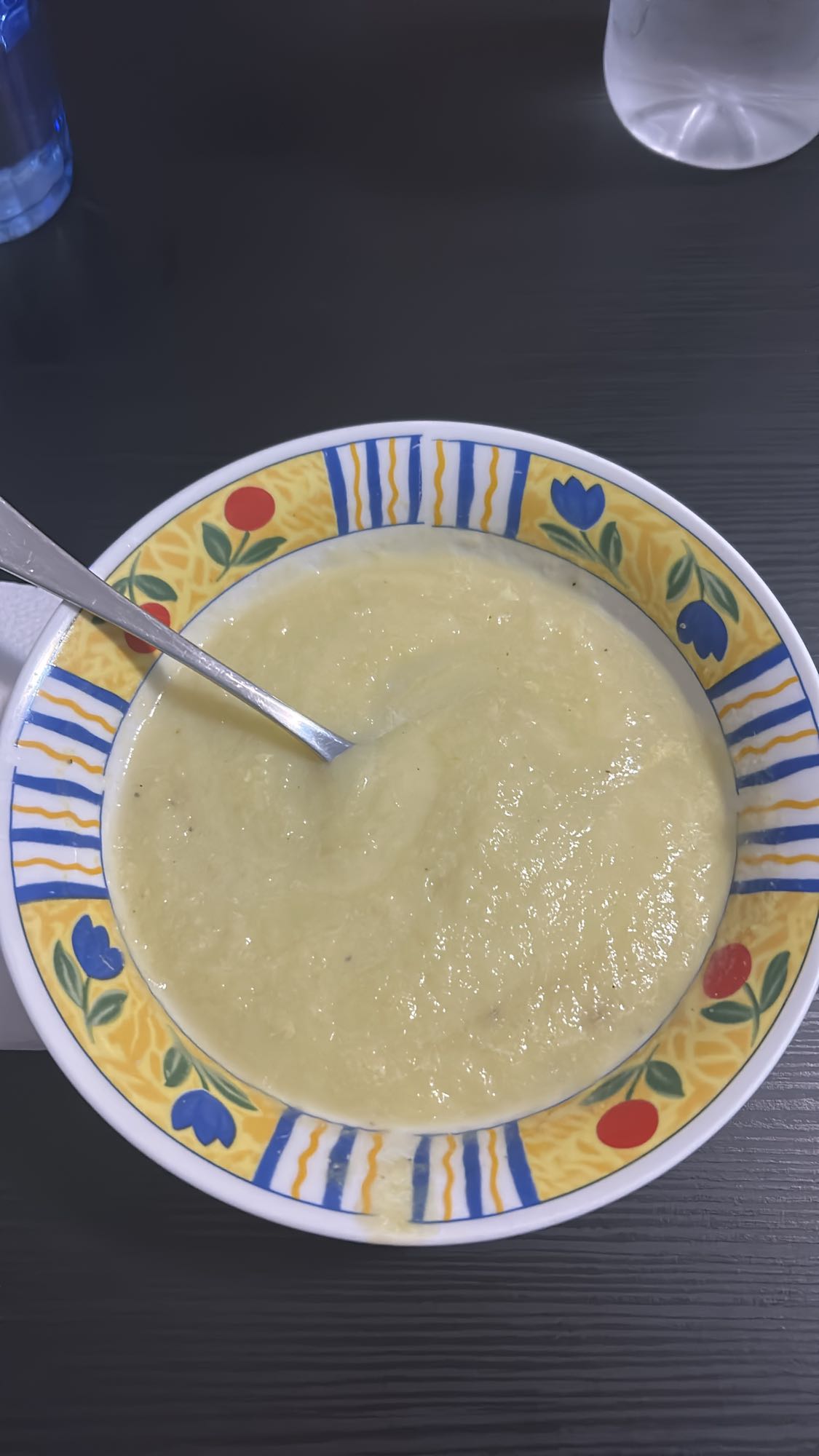 crema de verduras