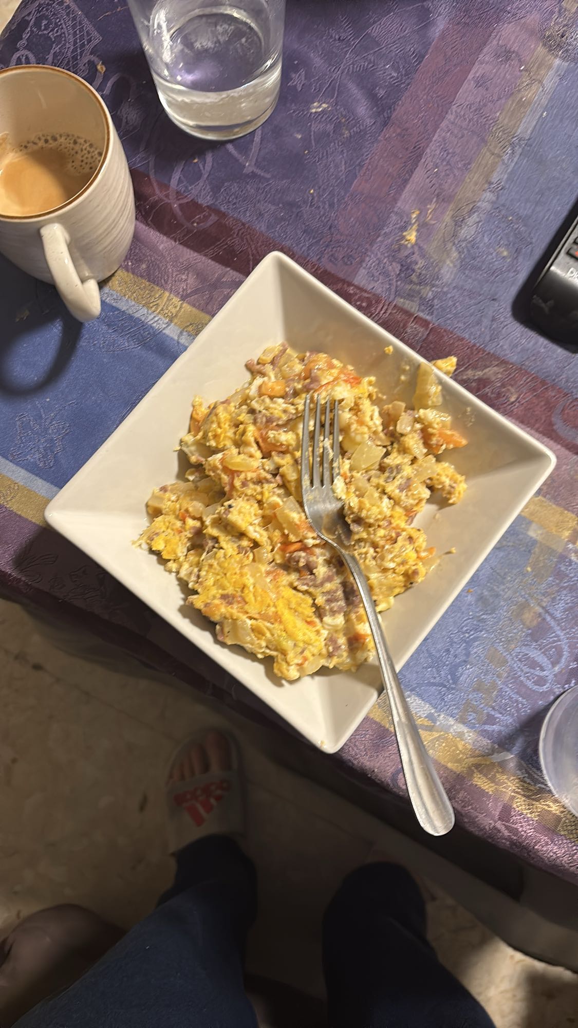 Huevos revueltos mixtos