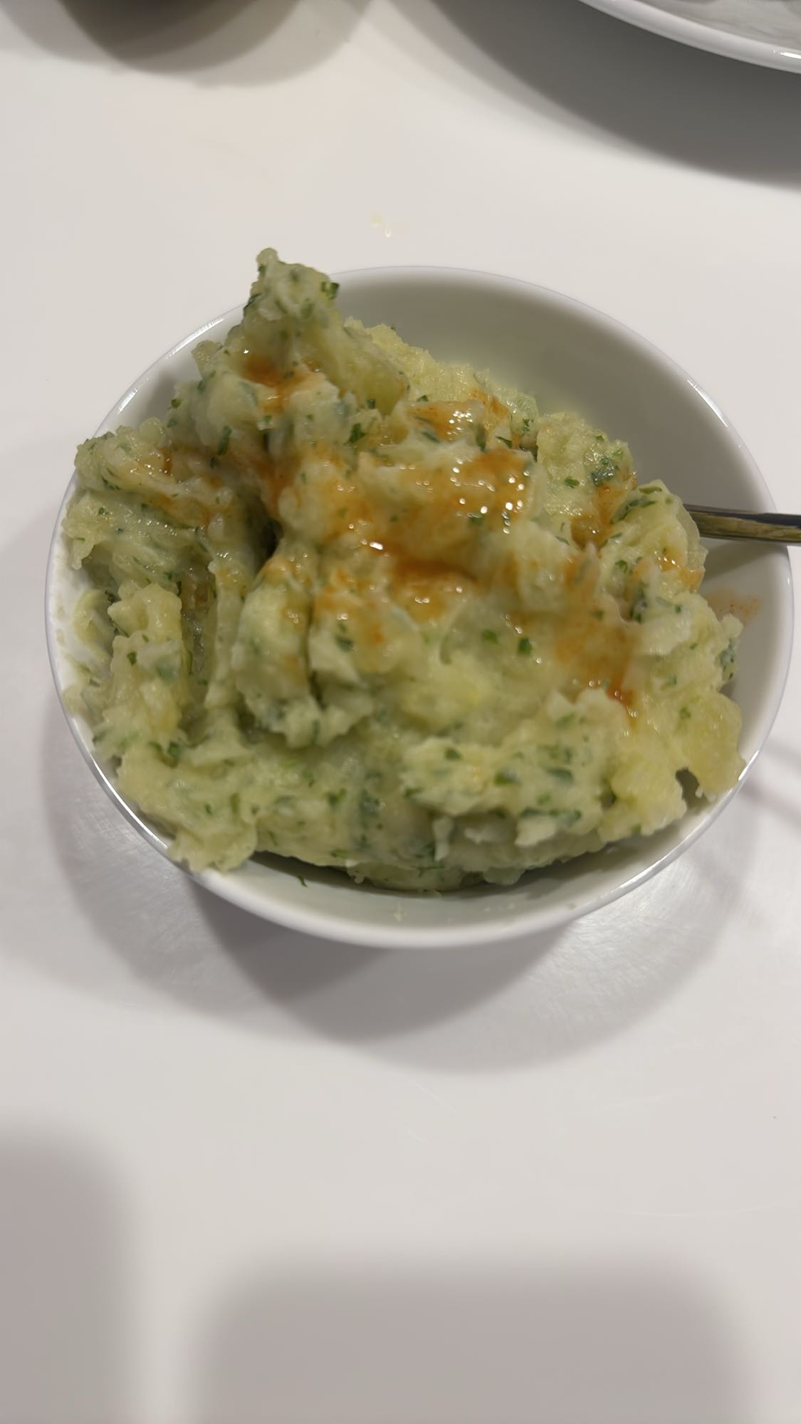 Herbed mashed potatoes