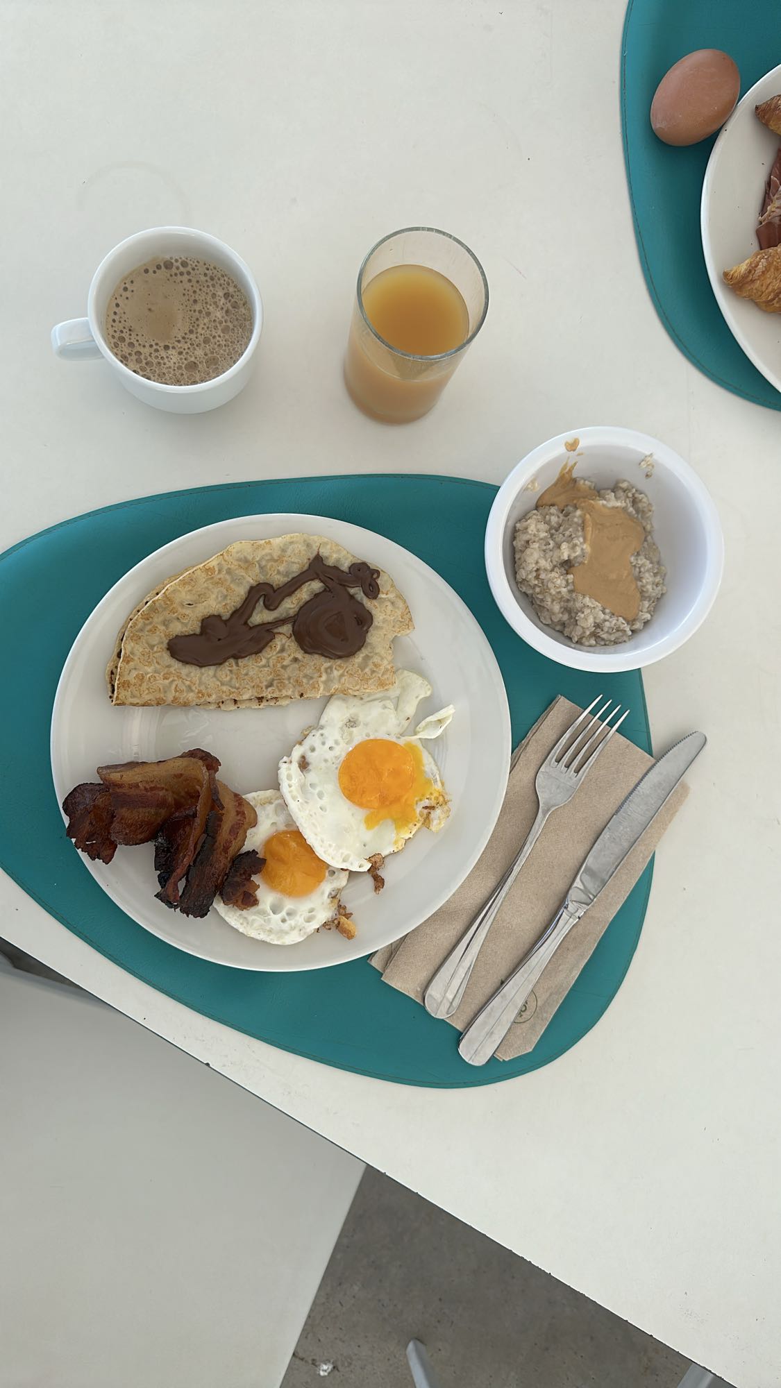 Petit-déjeuner varié