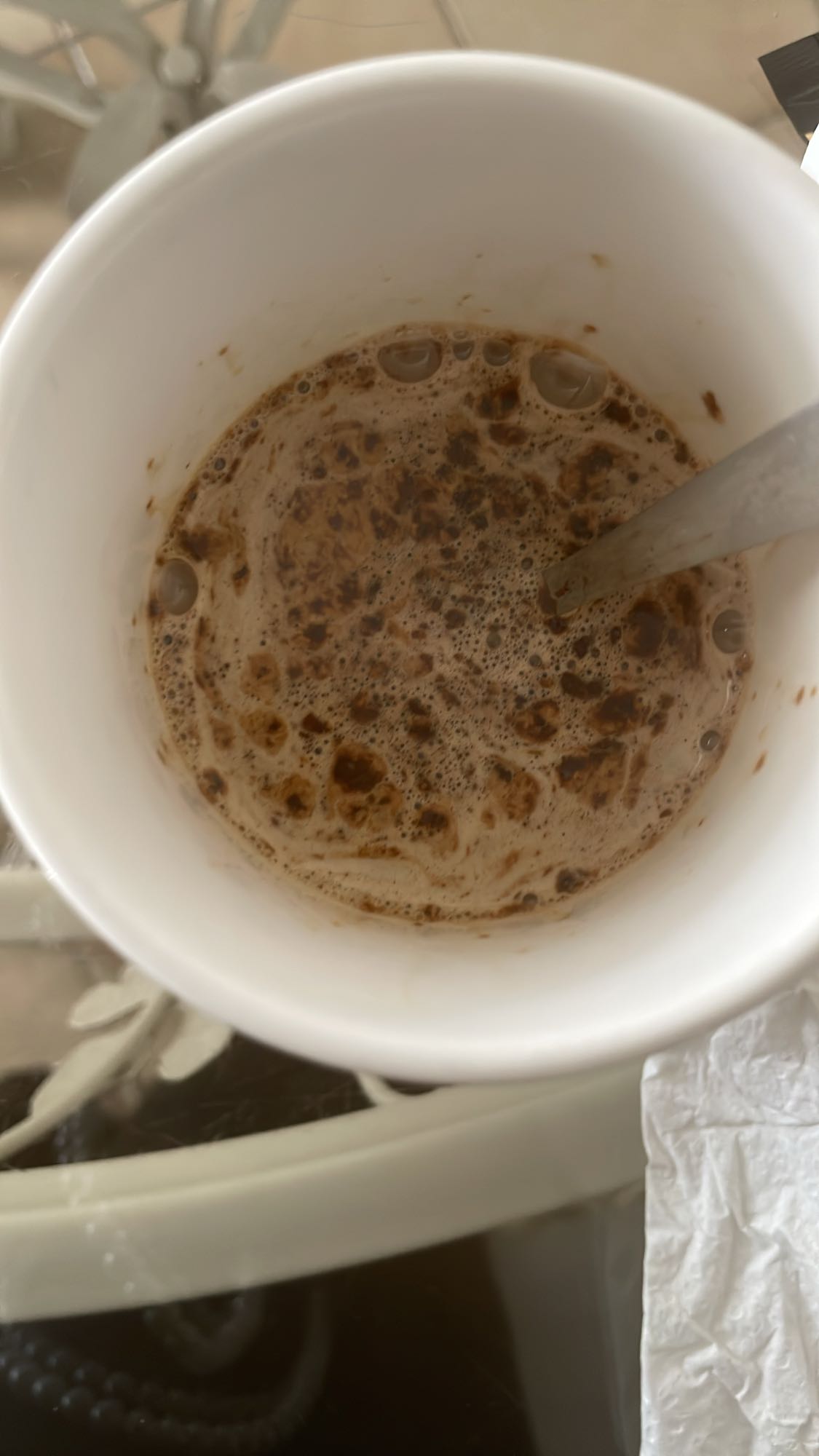 Café au lait instantané