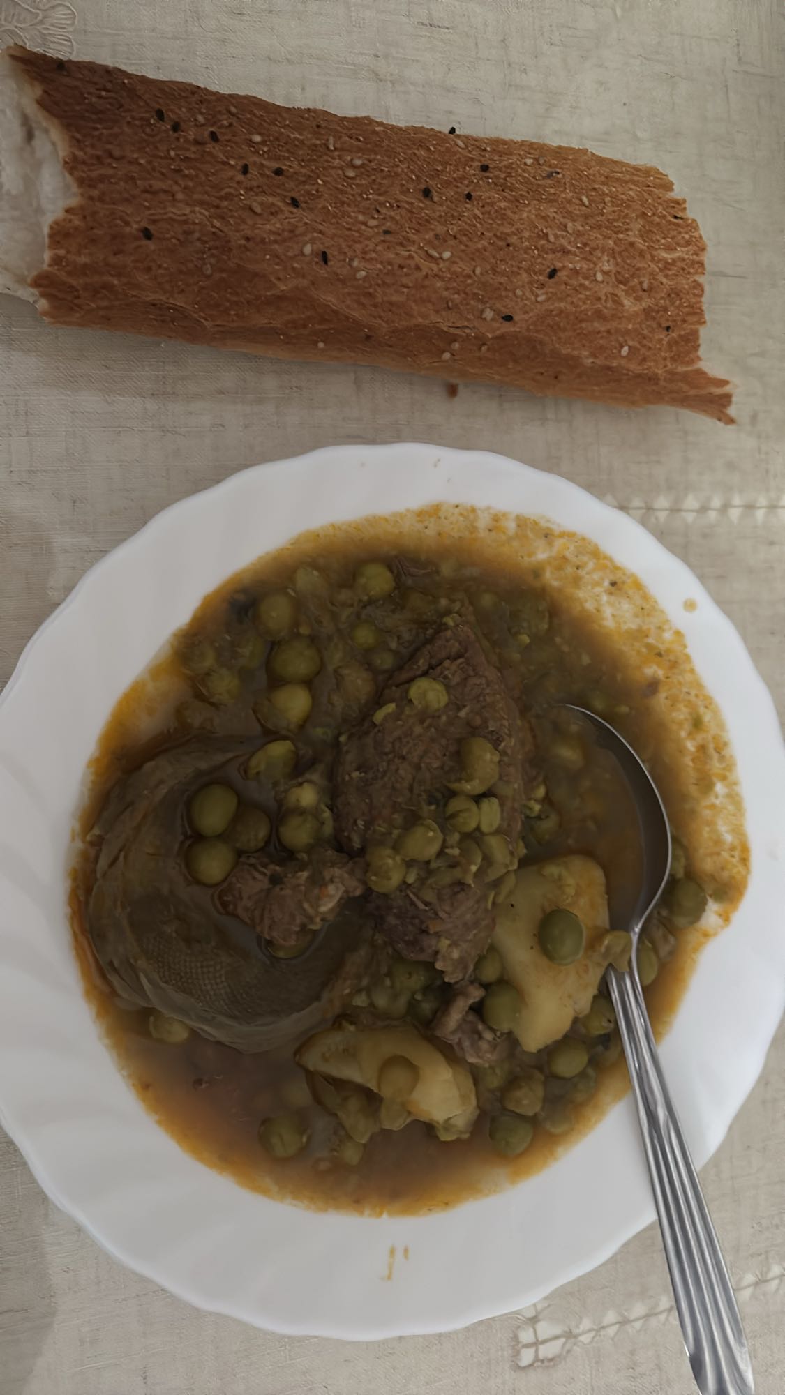 Ragoût de légumes et viande