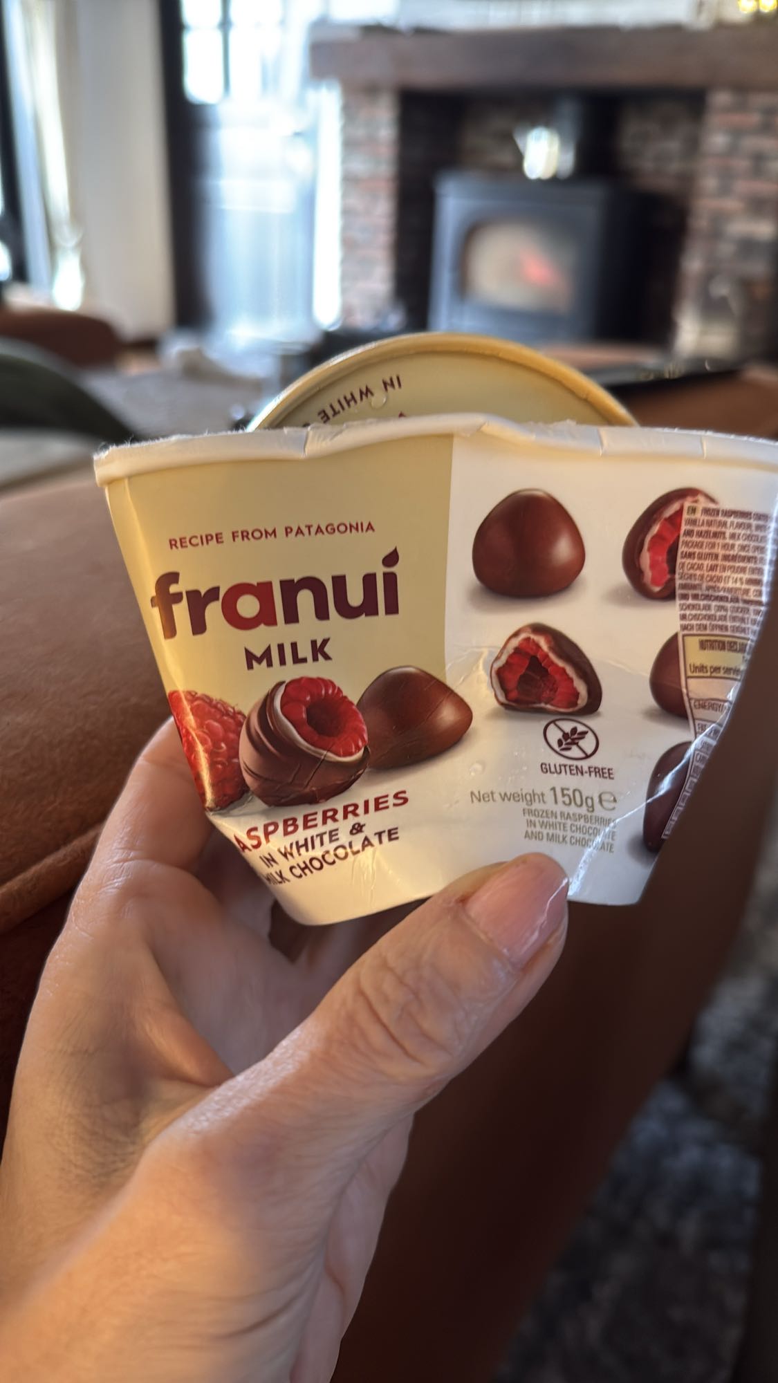 Frambozen in chocolade