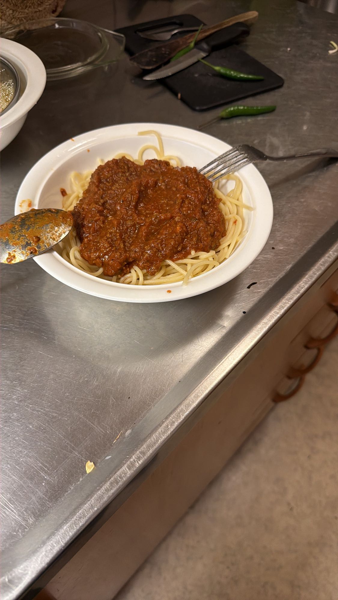 Spagetti med köttfärssås